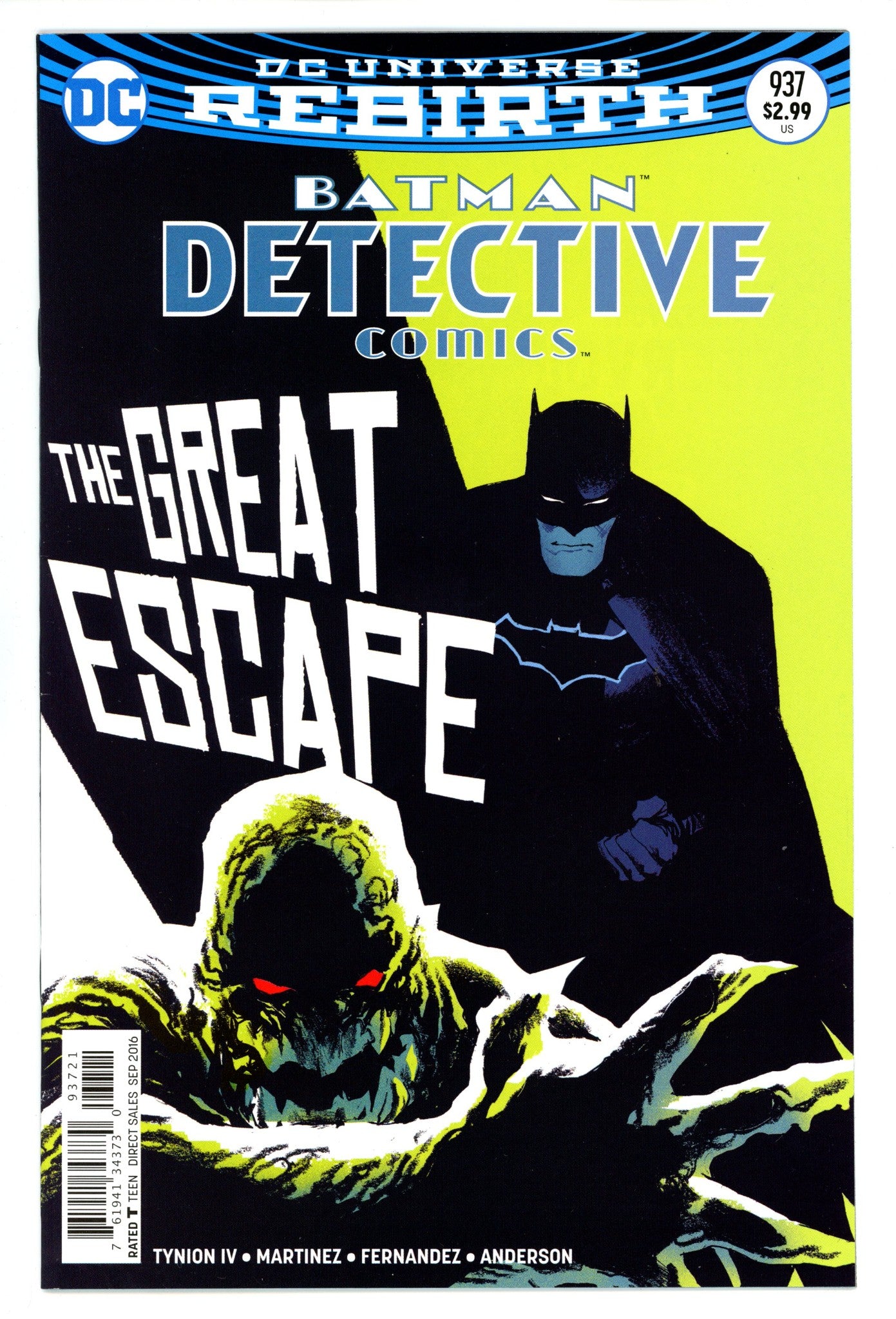 Detective Comics Vol 3 937 High Grade (2016) Albuquerque Variant 