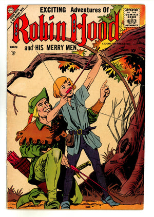Robin Hood and His Merry Men  36  Cover Detached  (1958)  