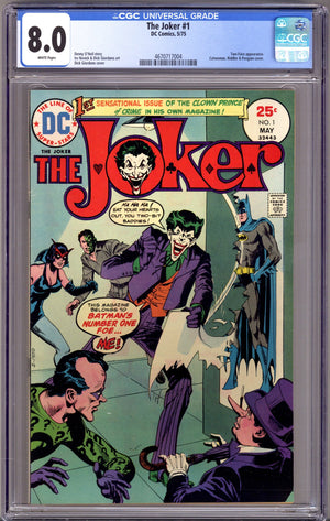 The Joker Vol 1 1 CGC 8.0 (VF) (1975)