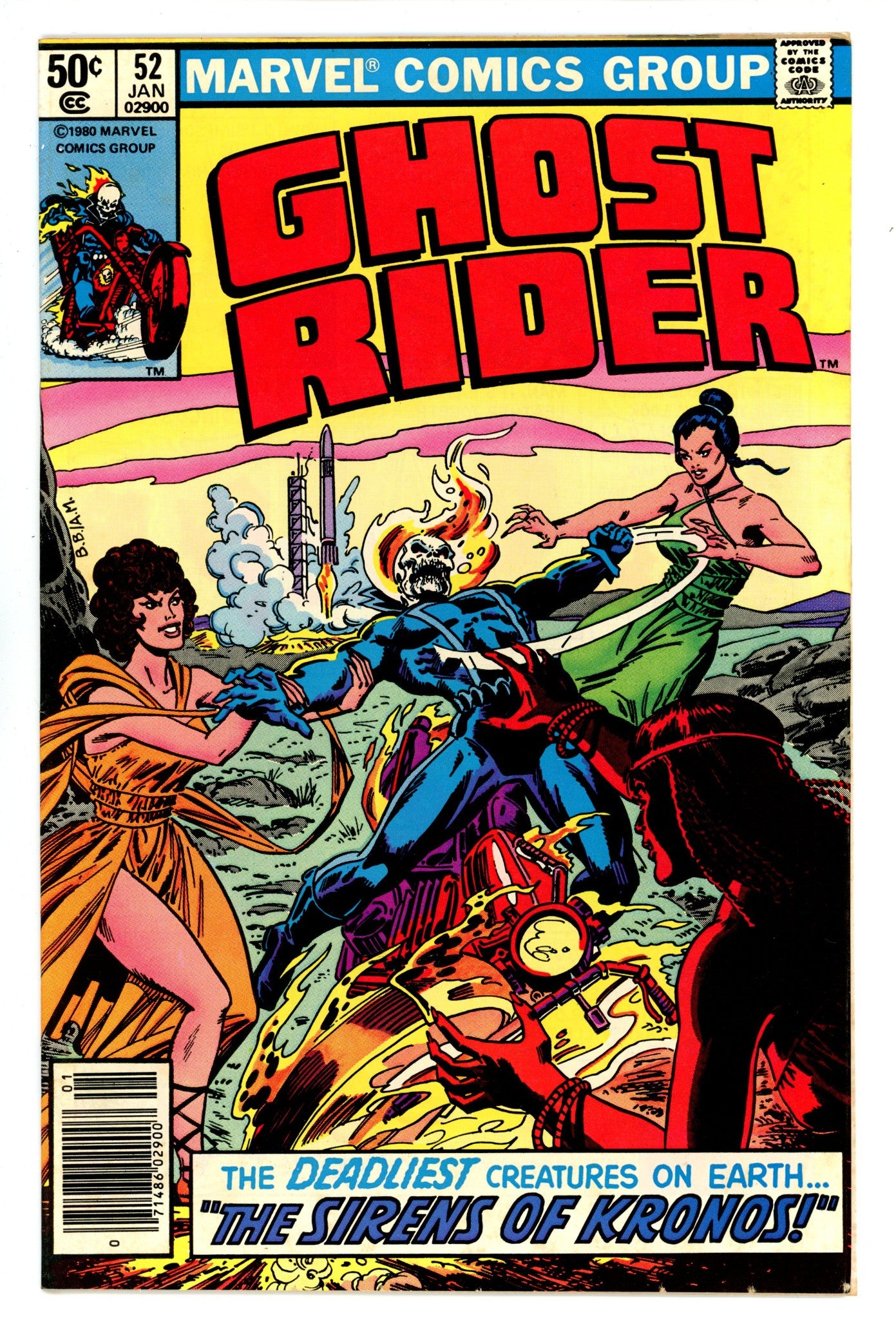 Ghost Rider Vol 1 52 VF- (7.5) (1981) Newsstand