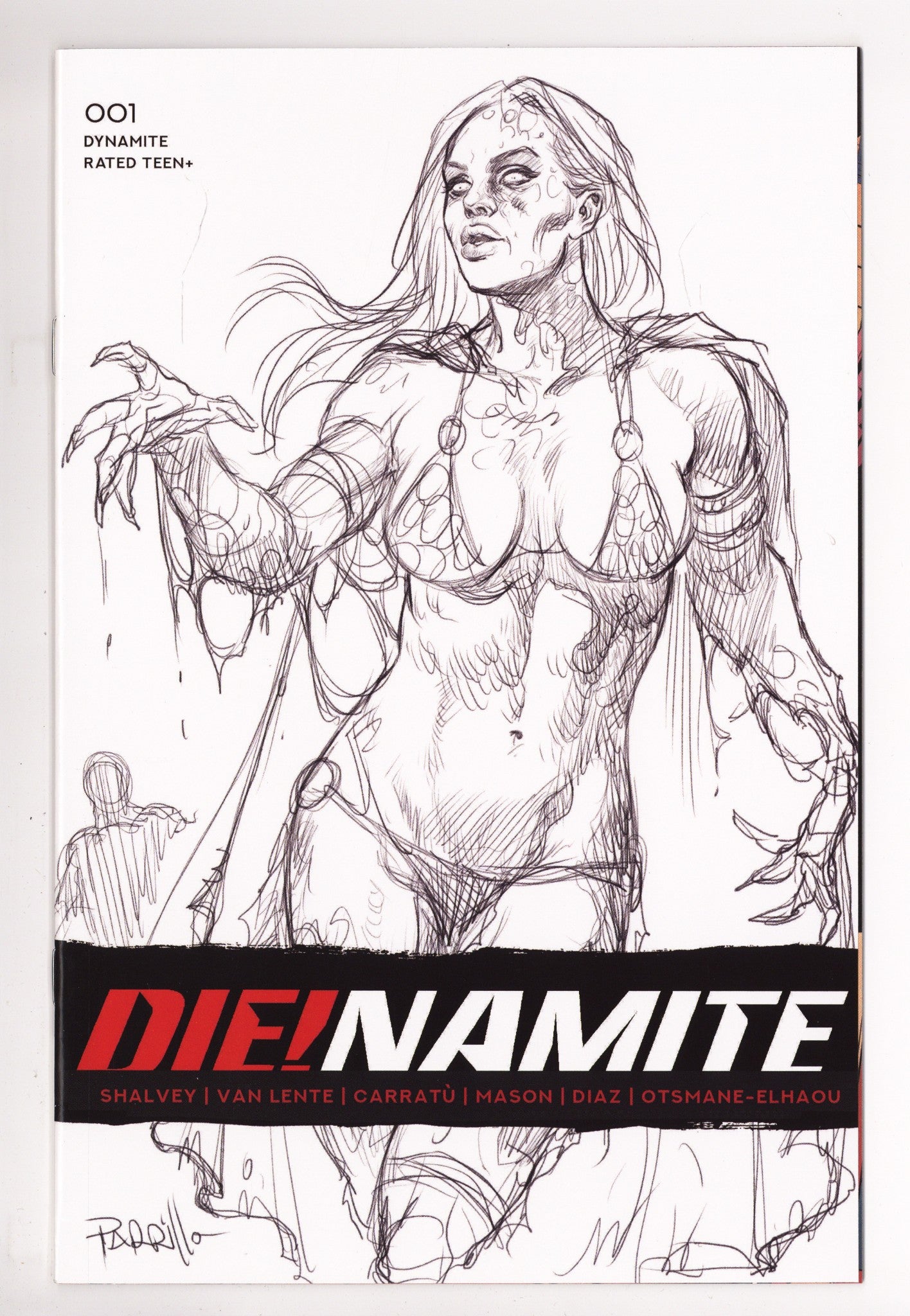 Die!namite 1 High Grade (2020) Sketch Variant 