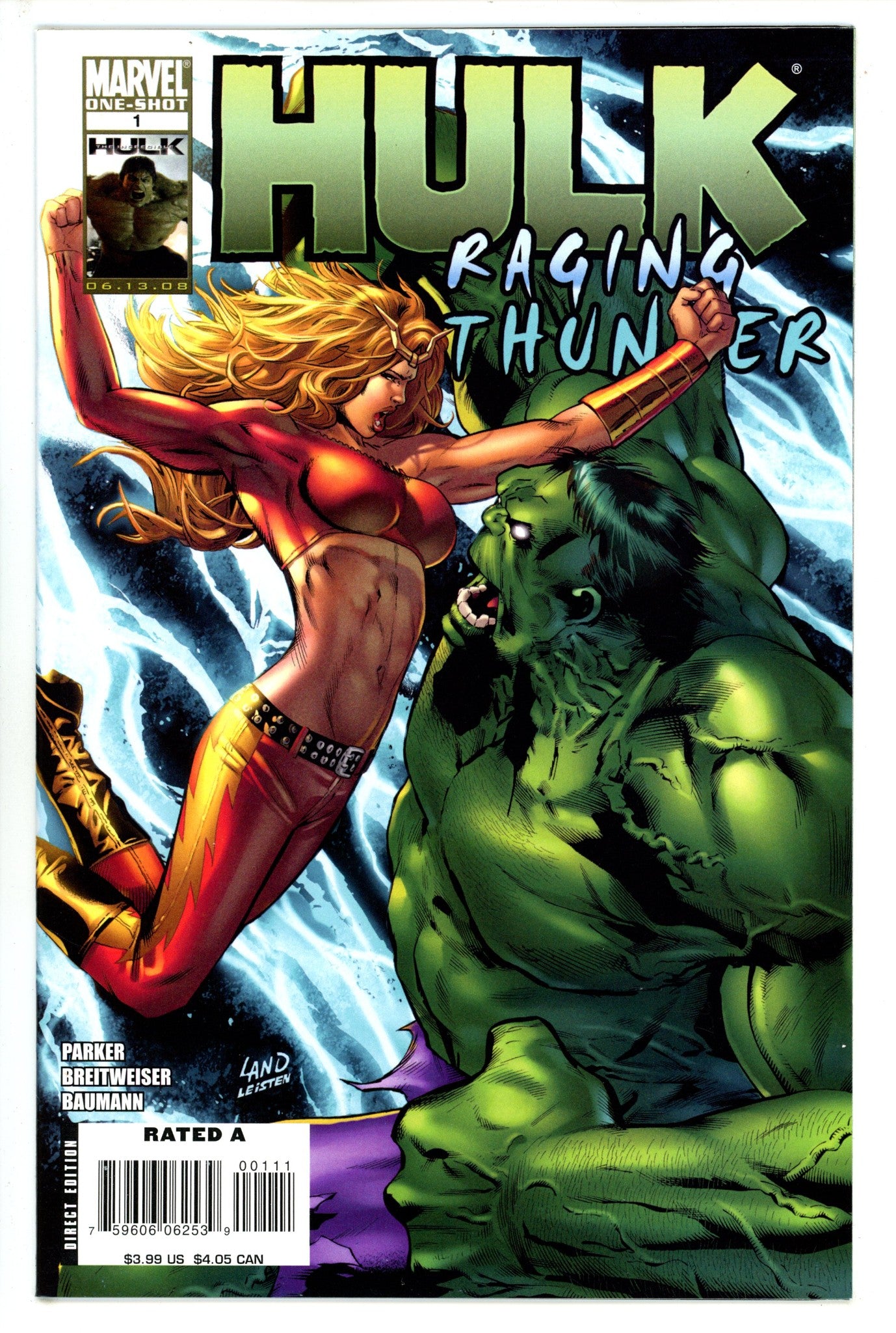 Hulk: Raging Thunder 1 VF/NM (2008)