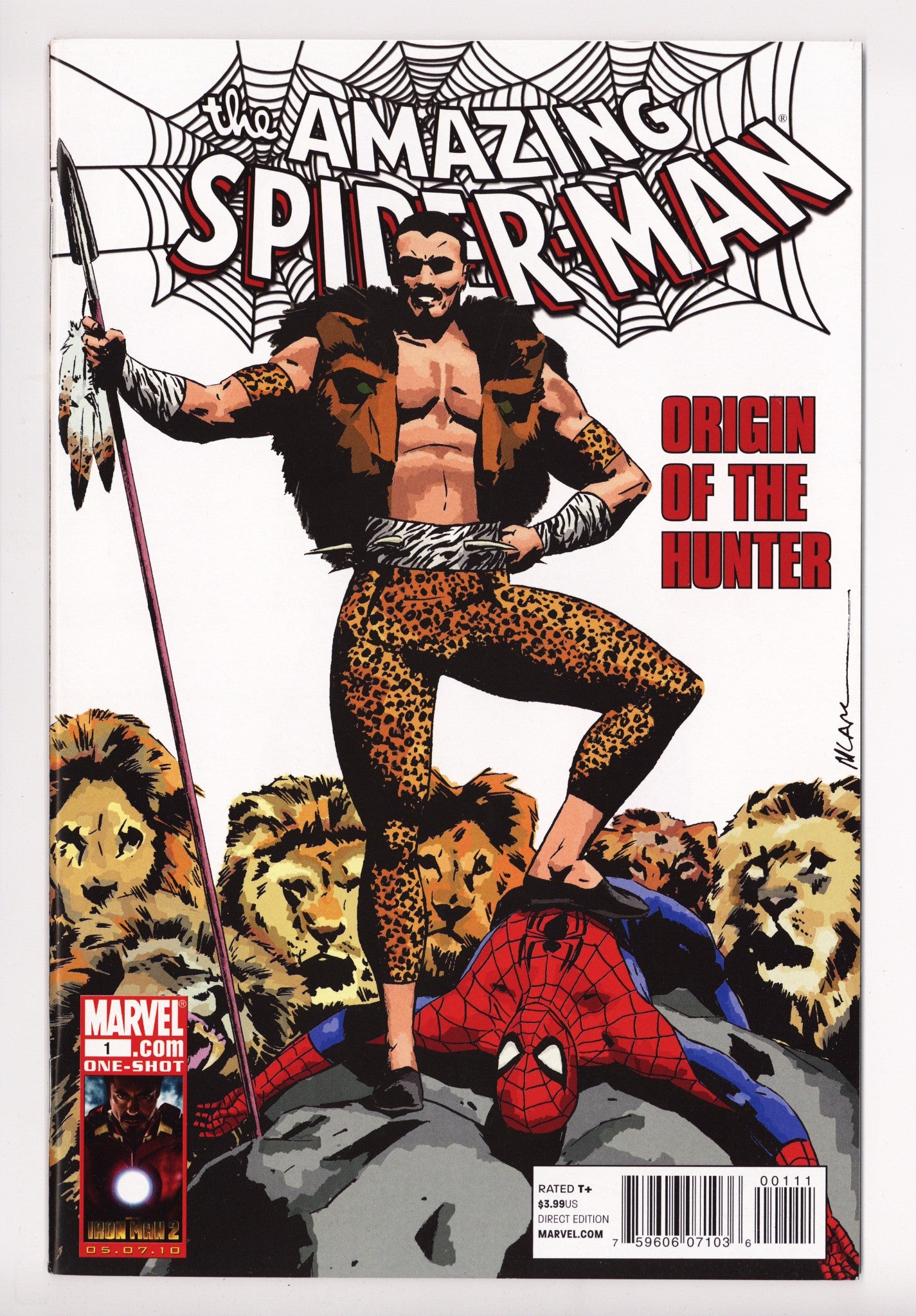 Spider-Man: Origin of the Hunter 1 High Grade (2010) 
