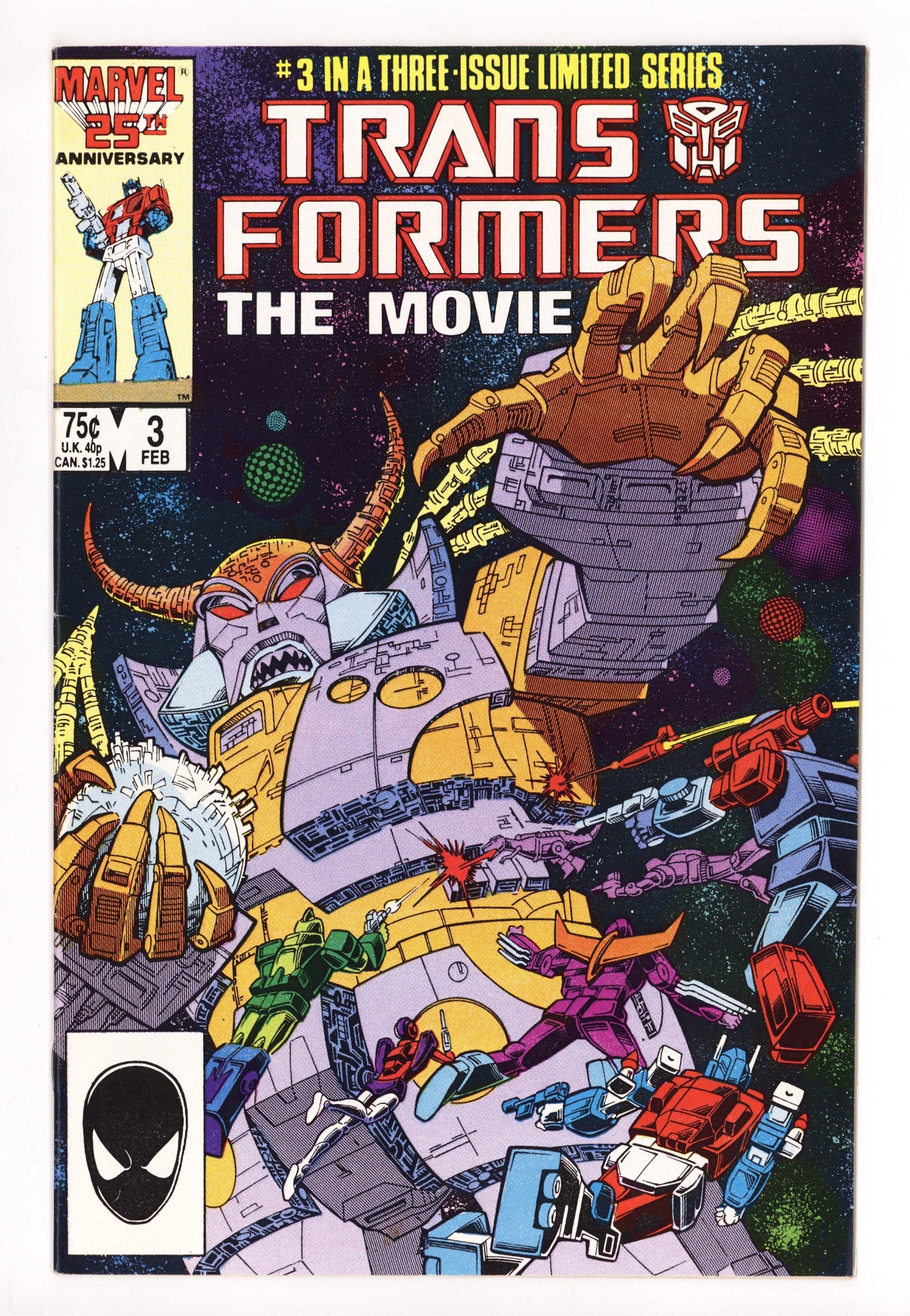 Transformers: The Movie 3 Mid Grade (1987) 