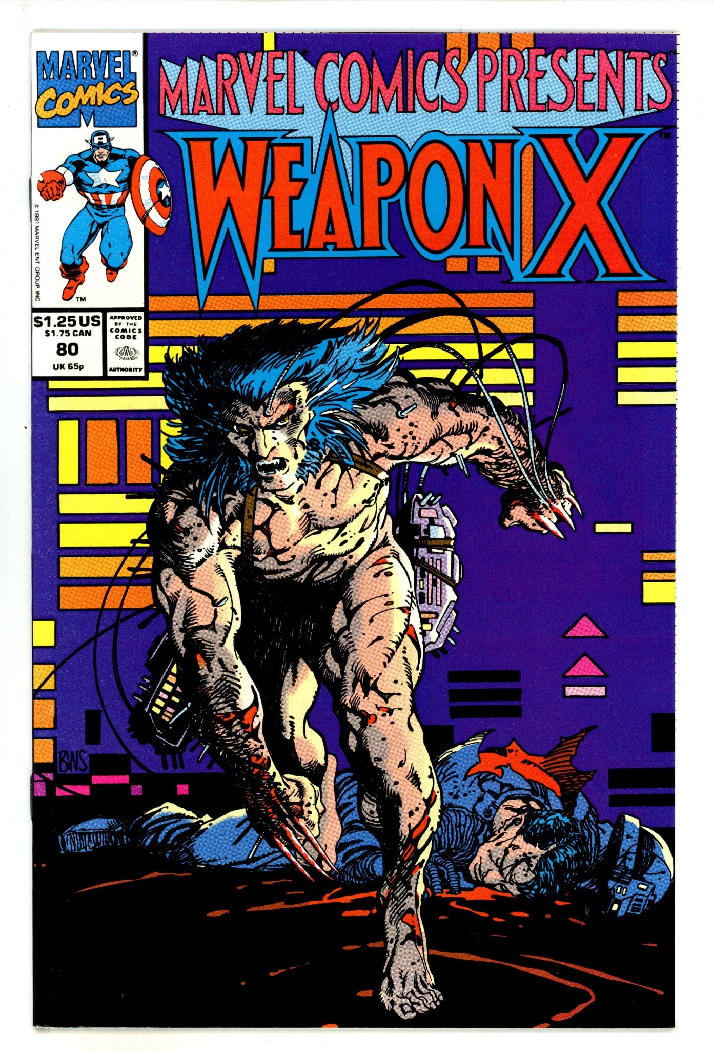 Marvel Comics Presents Vol 1 80 NM- (9.2) (1991) 