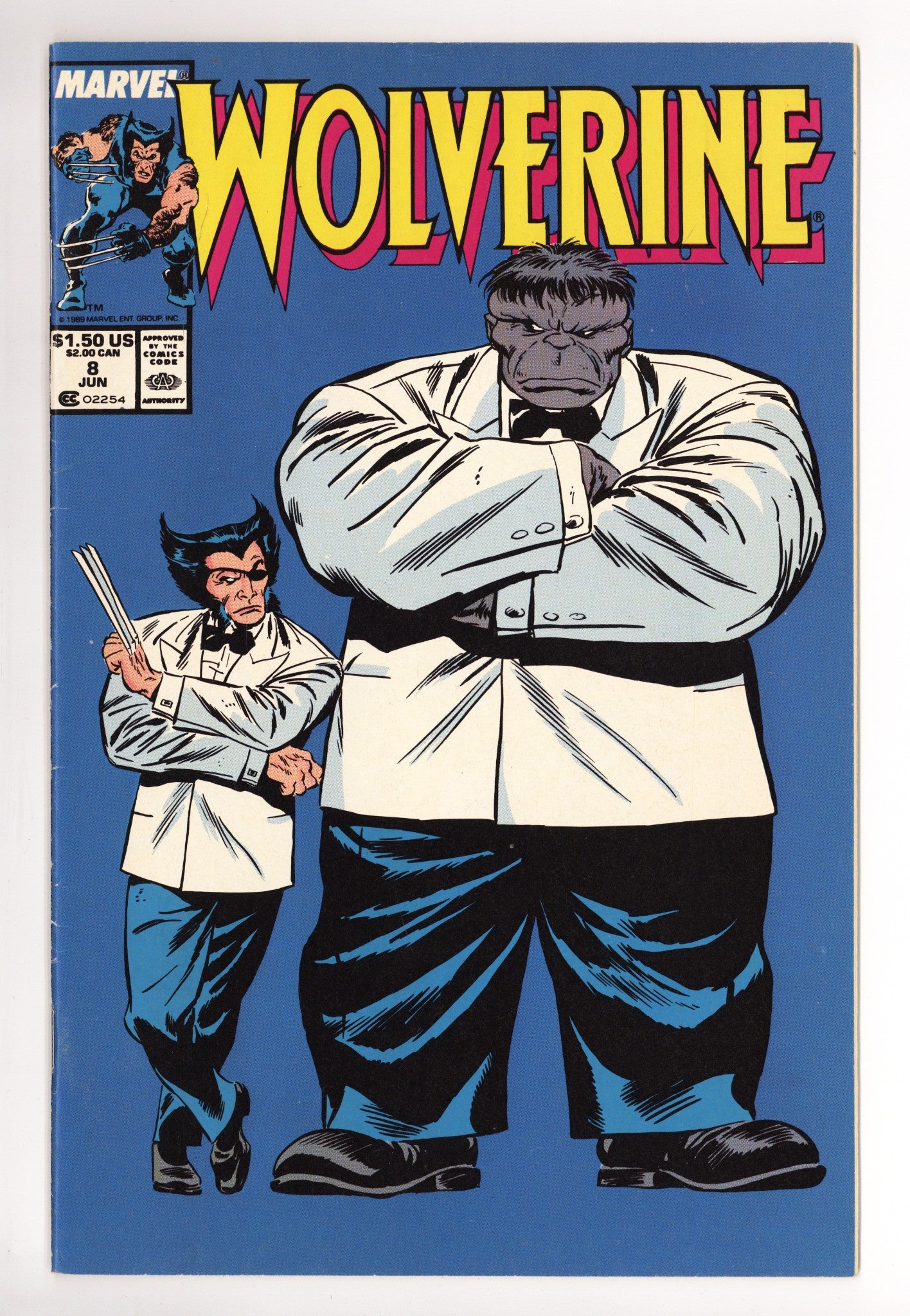 Wolverine Vol 2 8 FN+ (6.5) (1989) 
