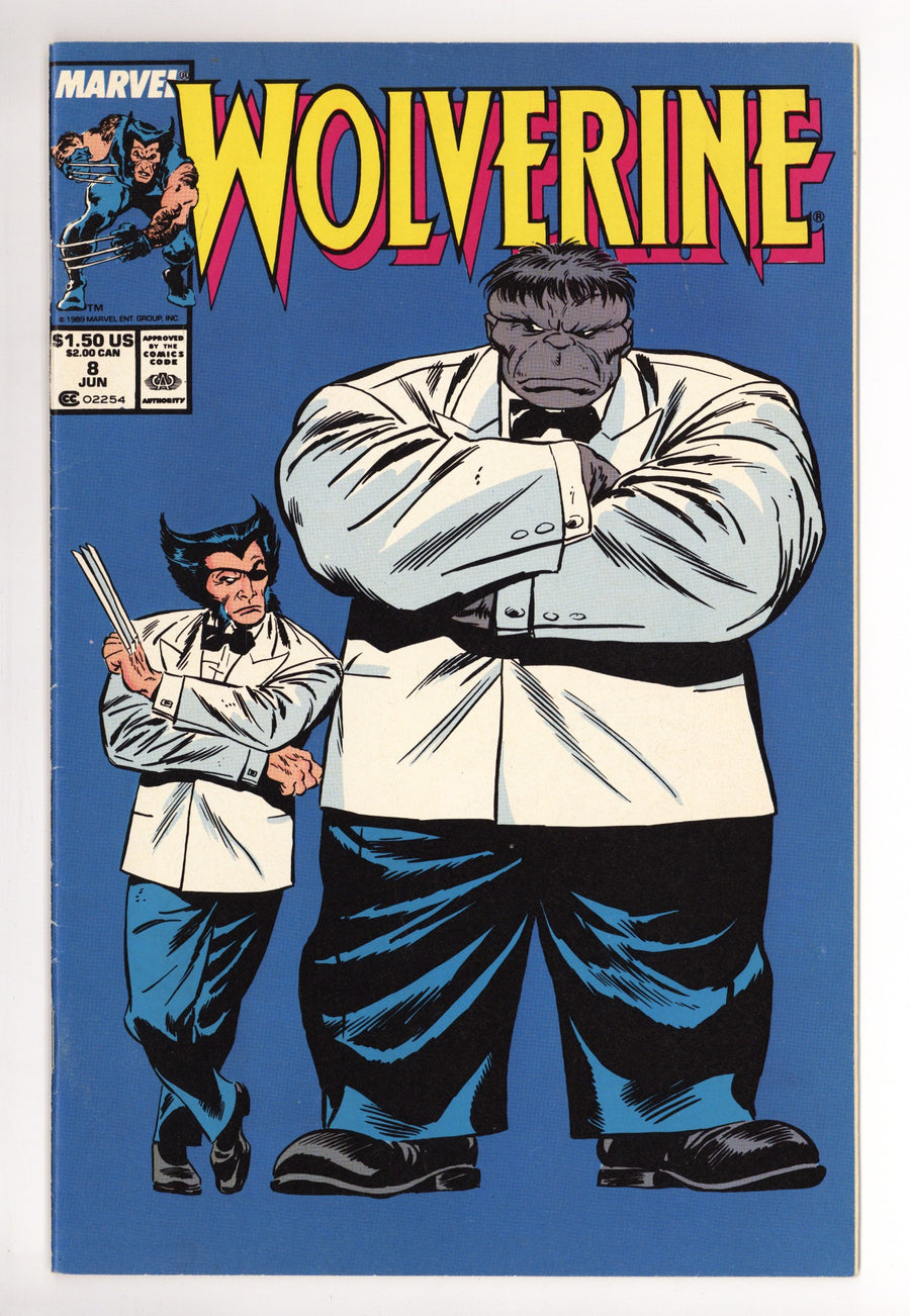 Wolverine Vol 2 8 FN+ (6.5) (1989) 