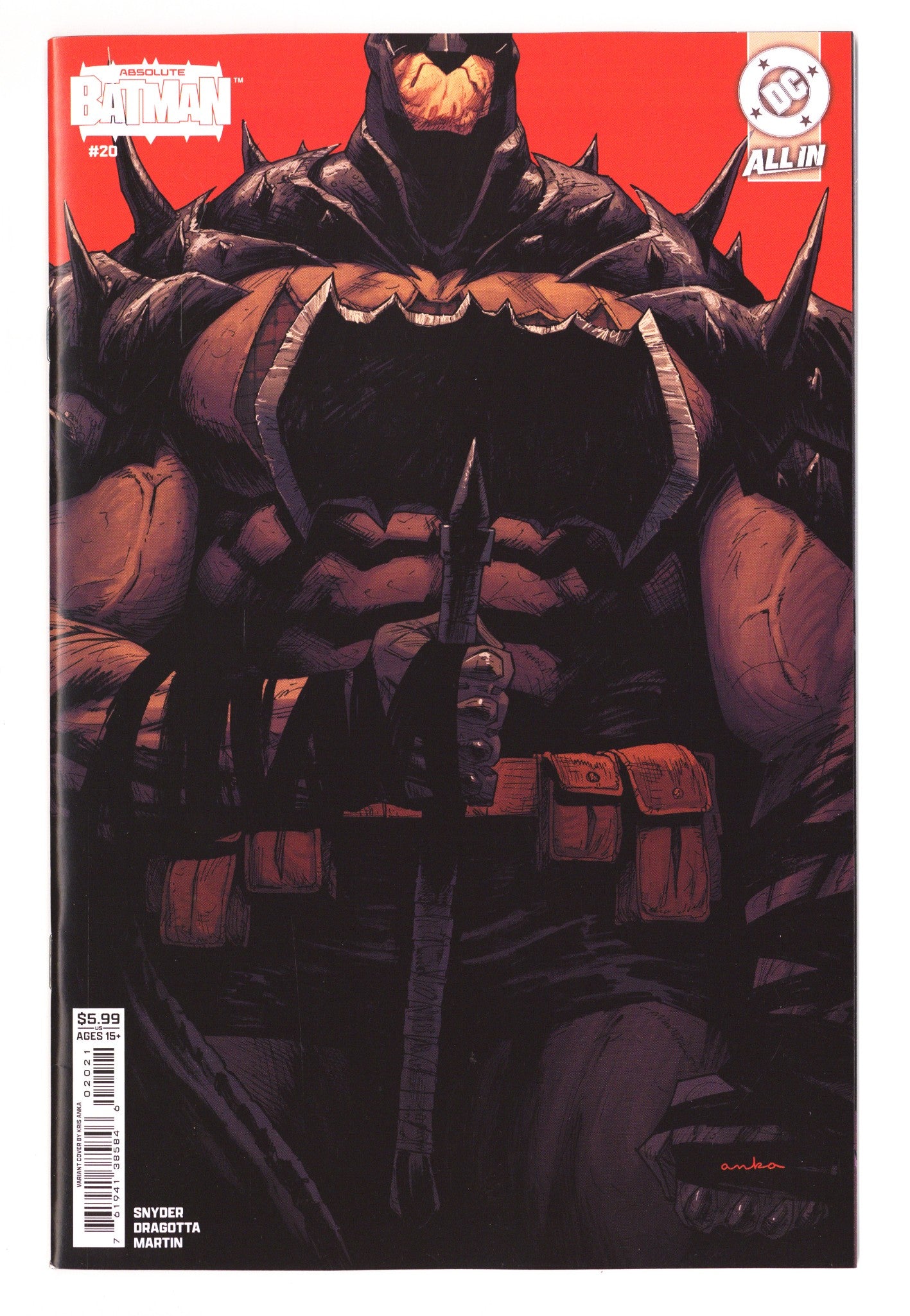 Absolute Batman 20 Anka Variant (2026)