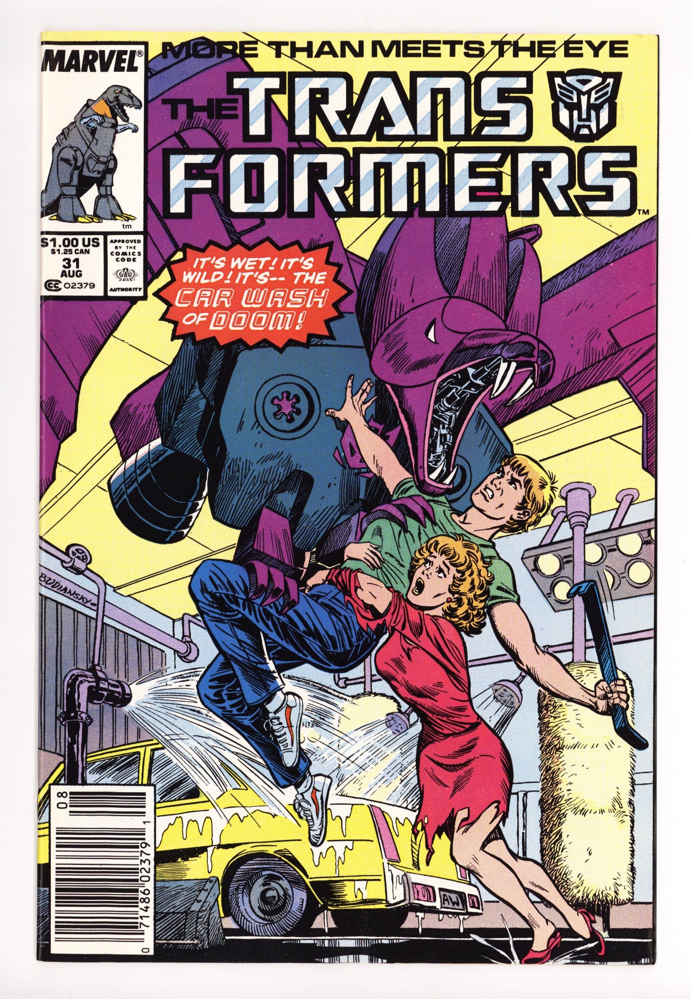 The Transformers 31 High Grade (1987) Newsstand 