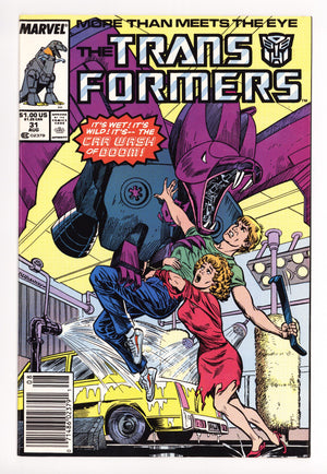 The Transformers 31 High Grade (1987) Newsstand