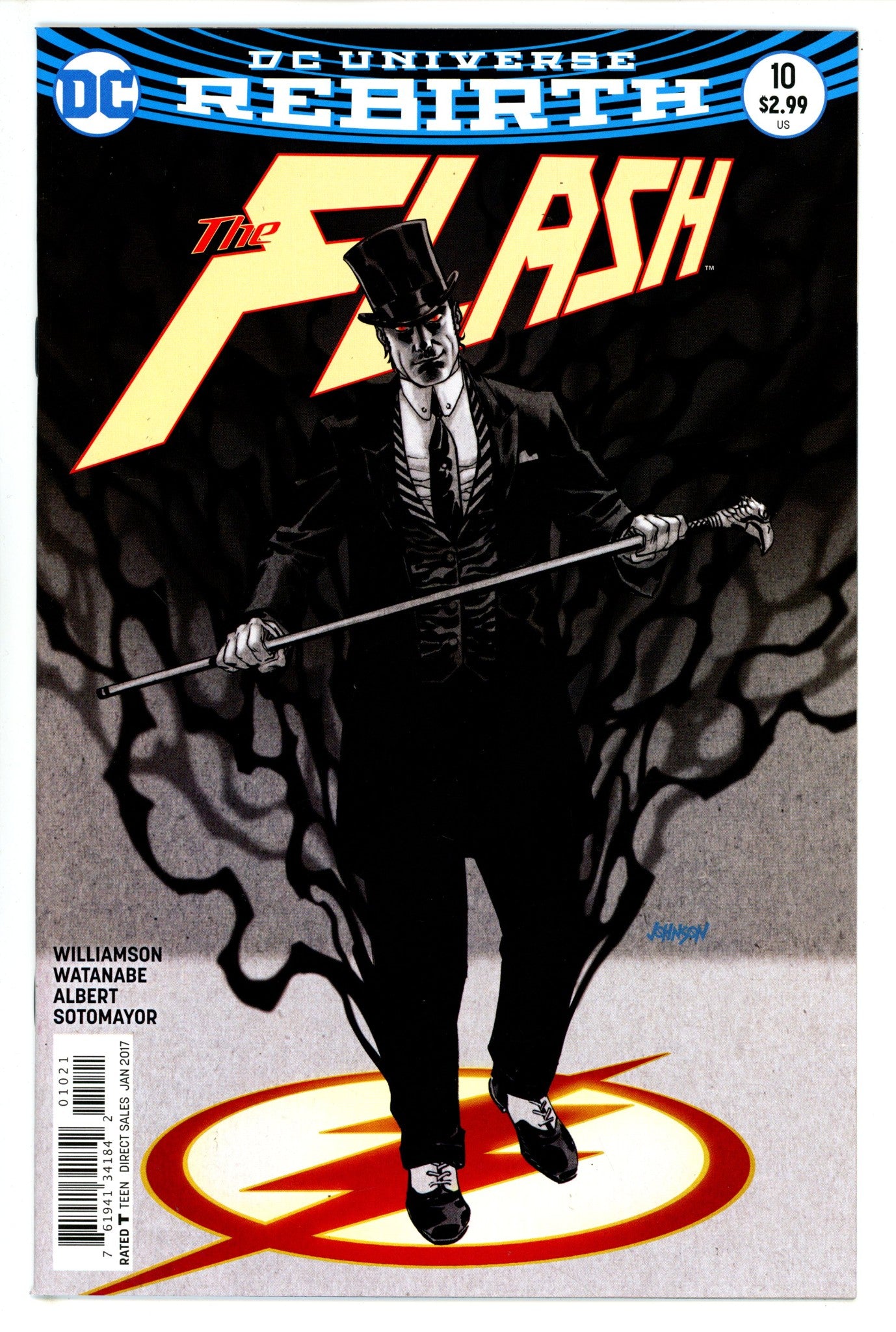 The Flash Vol 5 10 Johnson Variant (2017)