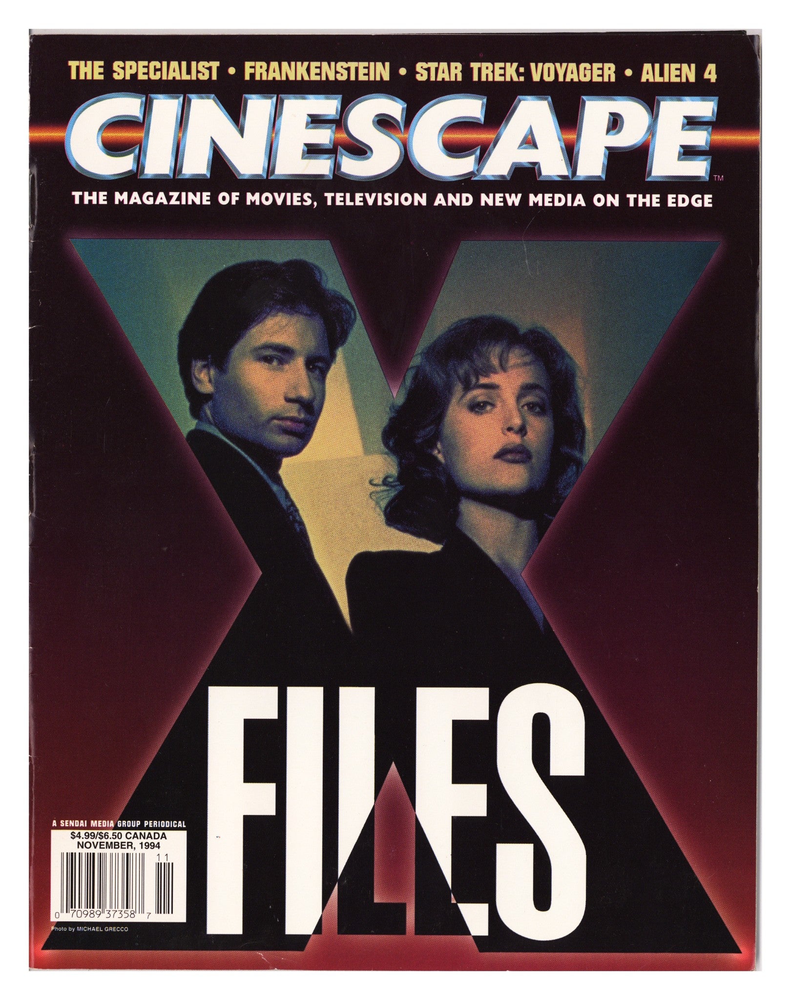 Cinescape Vol 1 2 Mid Grade (1994) 