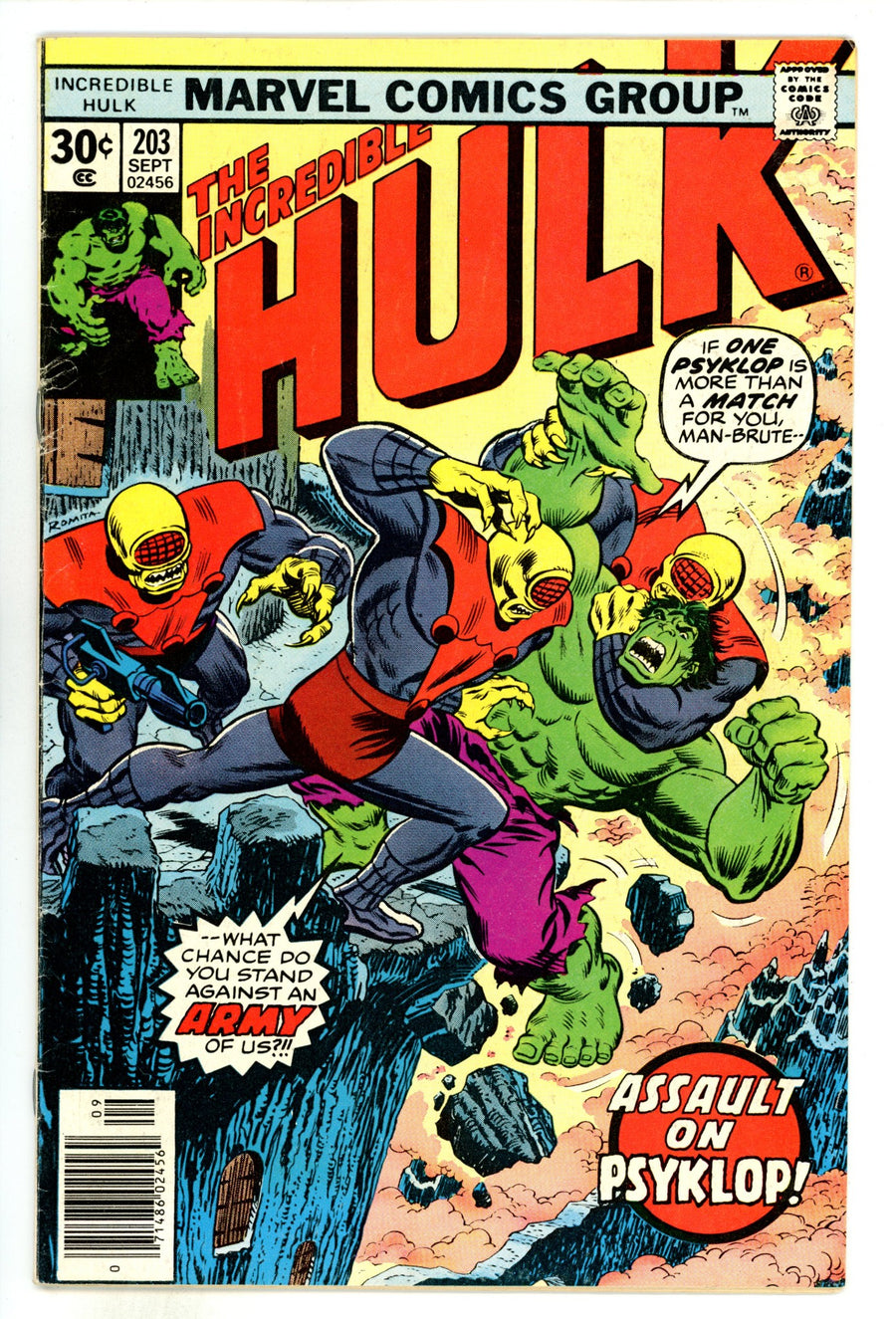The Incredible Hulk Vol 1 208 Very Low Grade (1977) 