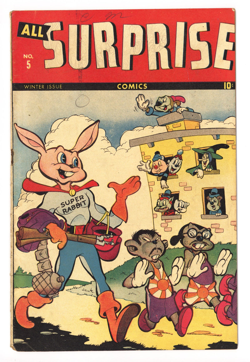 All Surprise / All Surprise Comics 5 VG+ (4.5) (1944) 