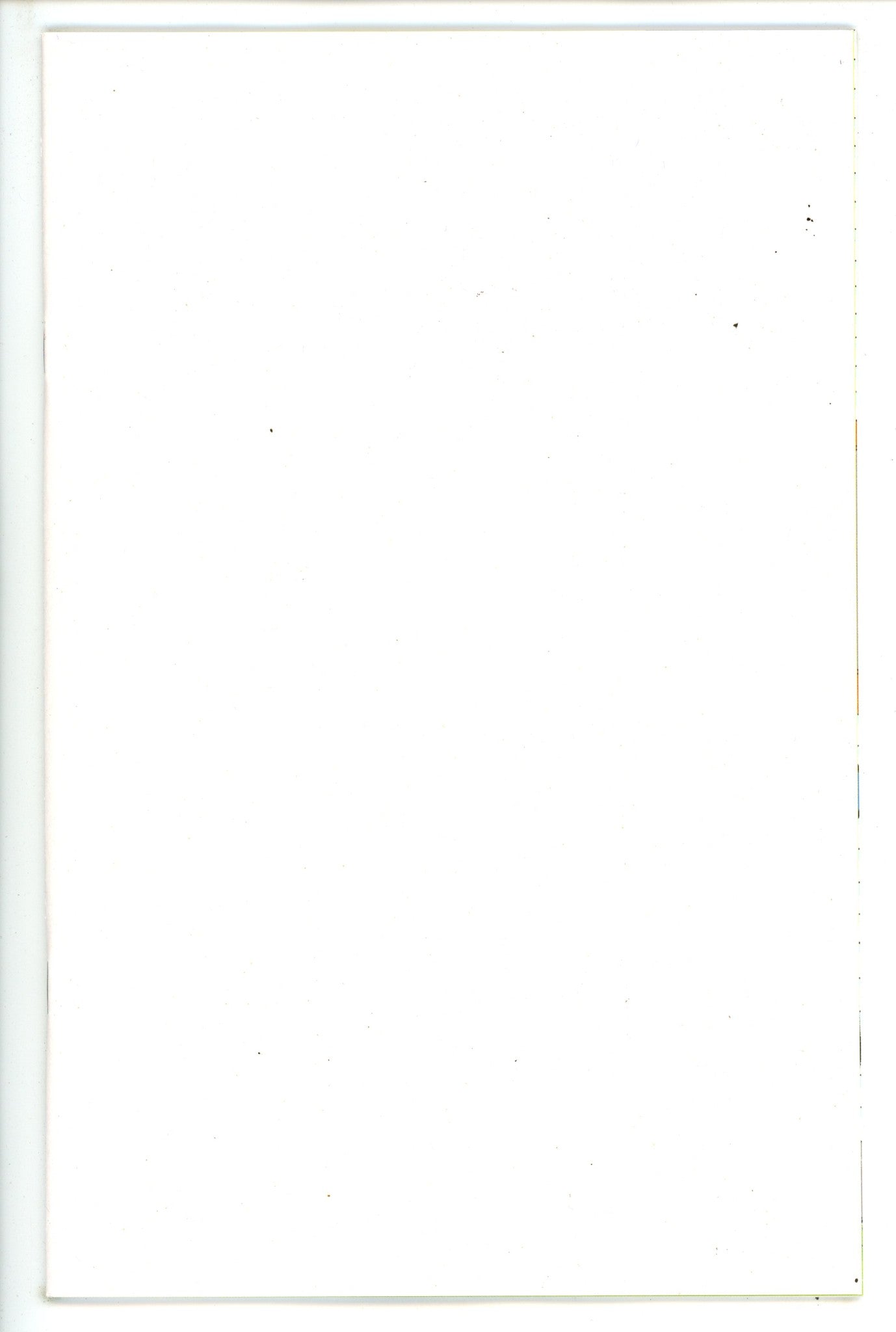 Adventure Comics Vol 1 260 Facsimile Blank Variant (2023)