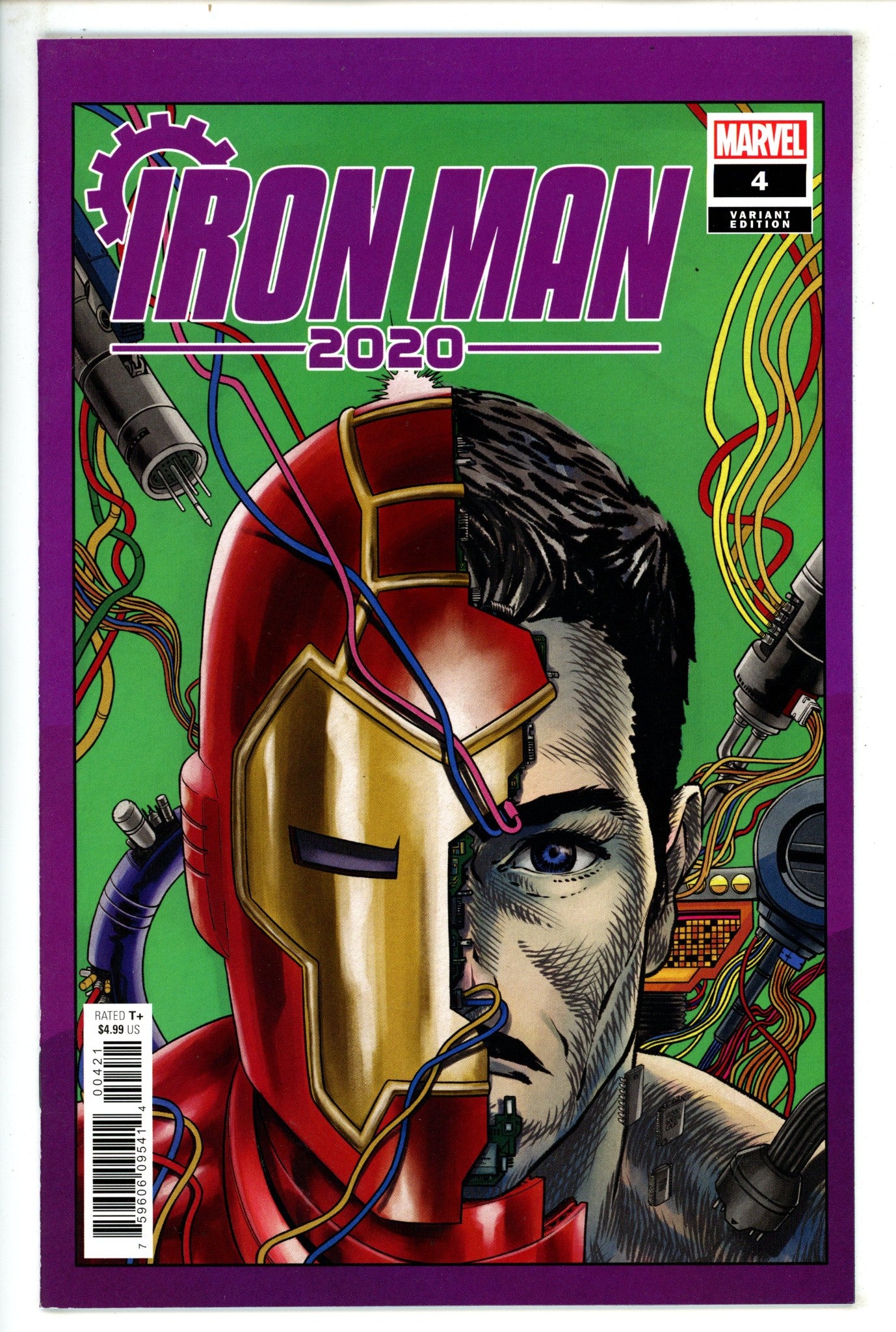 Iron Man 2020 Vol 2 4 High Grade (2020) Superlog Variant 