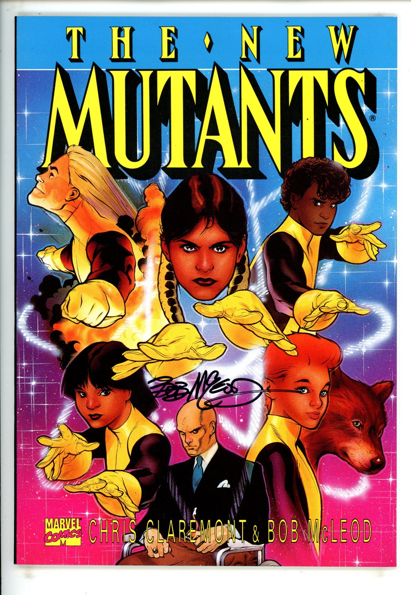 Marvel Graphic Novel 4 6Th Print VF Signed Bob McLeod (1994)