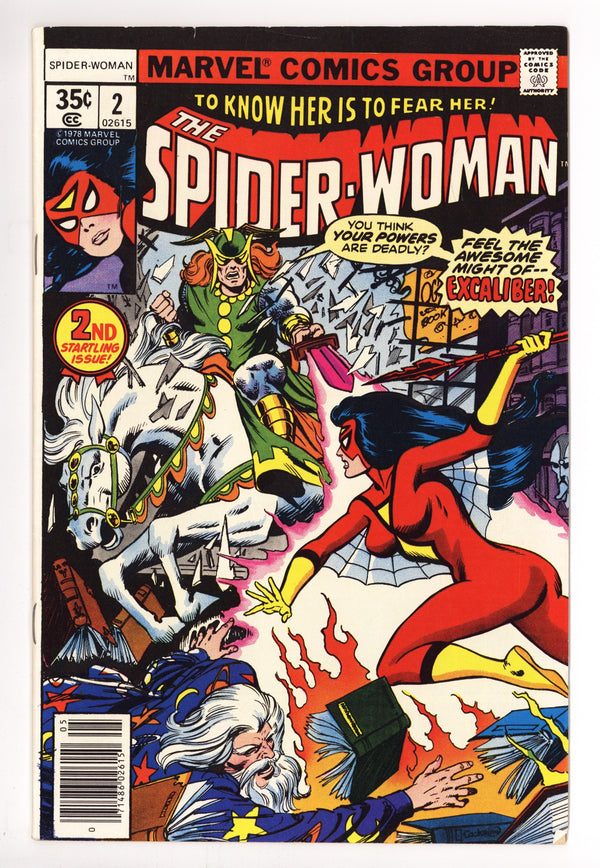 Spider-Woman Vol 1 2 Mid Grade (1978)