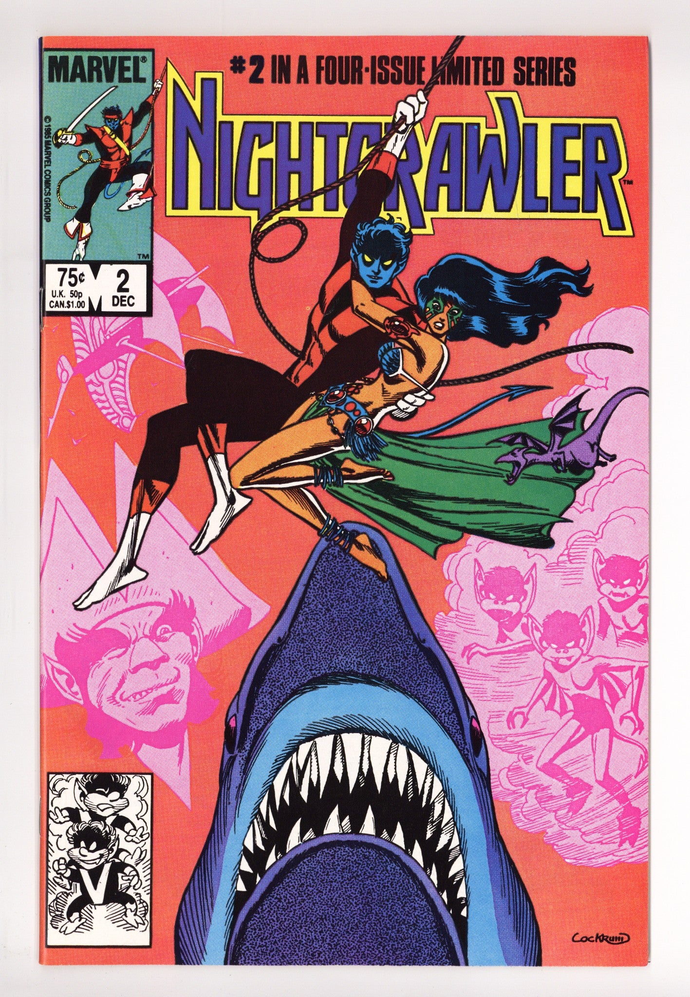 Nightcrawler Vol 1 2 High Grade (1985) 