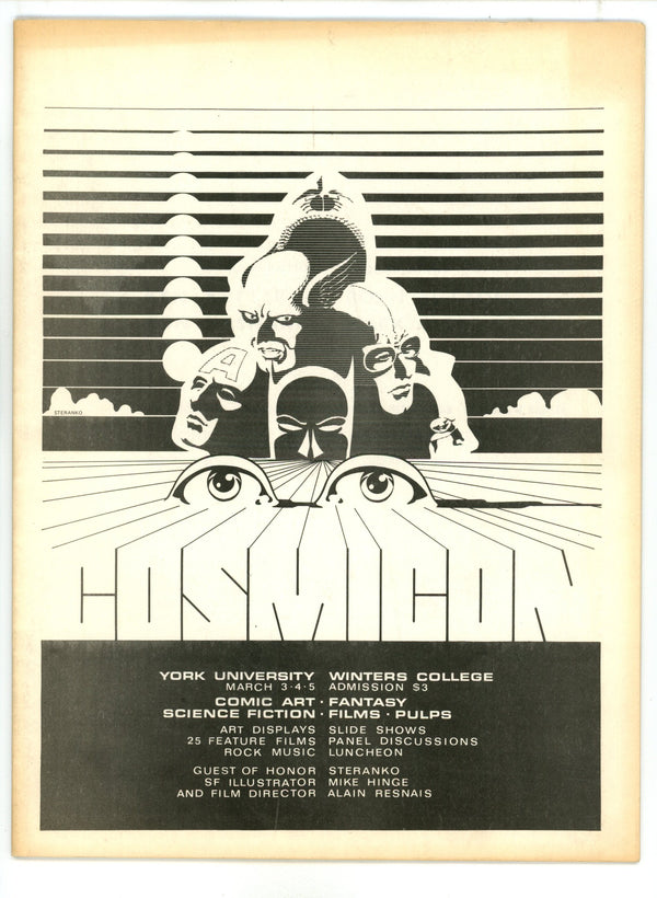 Cosmicon Program Book [nn] FN/VF (7.0) (1972)