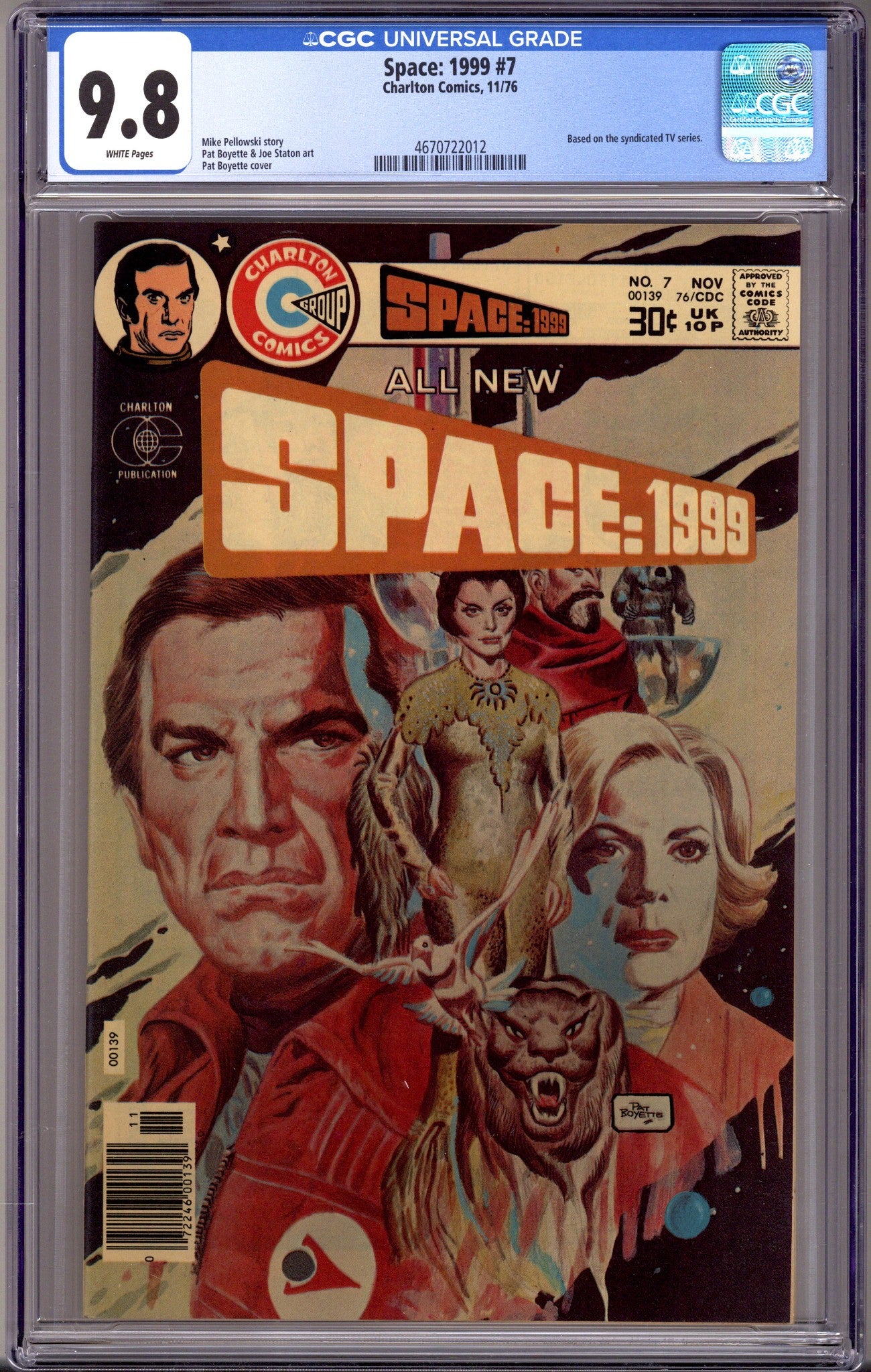 Space: 1999 7 CGC 9.8 (NM/M) (1976) 