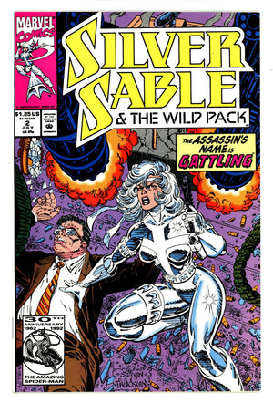 Silver Sable and the Wild Pack Vol 1 2 High Grade (1992)