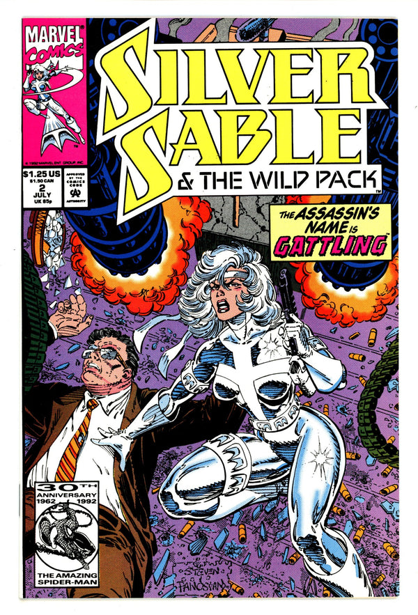 Silver Sable and the Wild Pack Vol 1 2 High Grade (1992)