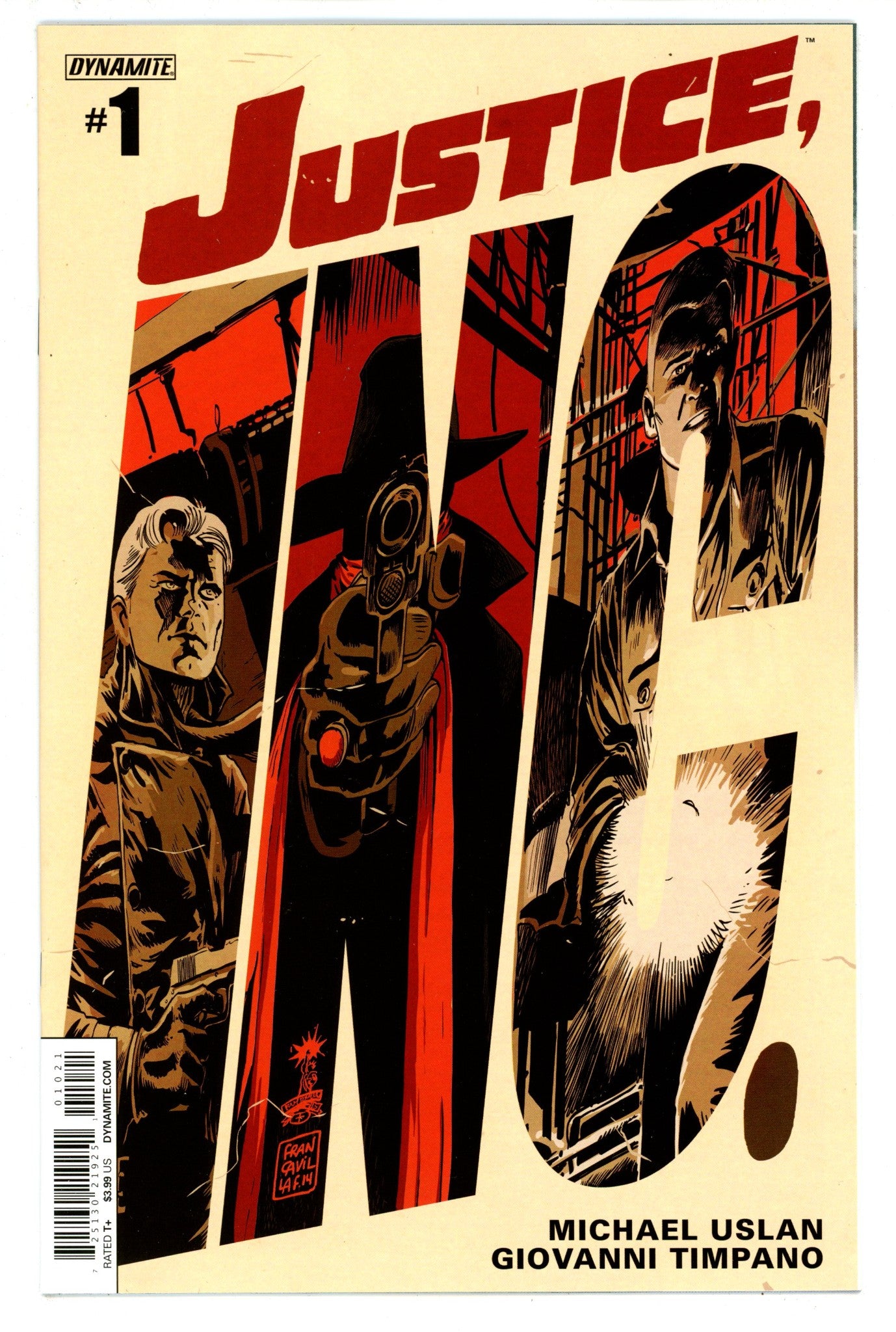Justice, Inc. 1 High Grade (2014) Francavilla Variant 