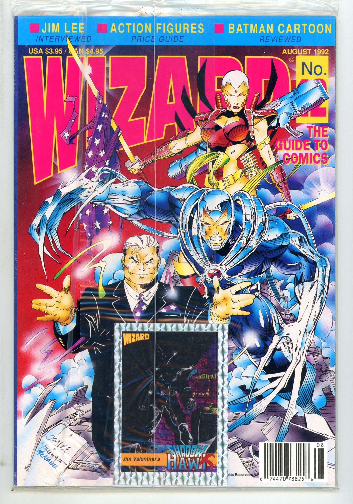 Wizard: The Comics Magazine 12 New, Sealed (1992) Newsstand 