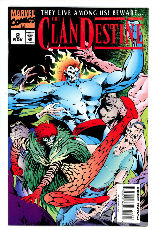 ClanDestine Vol 1 2 High Grade (1994)