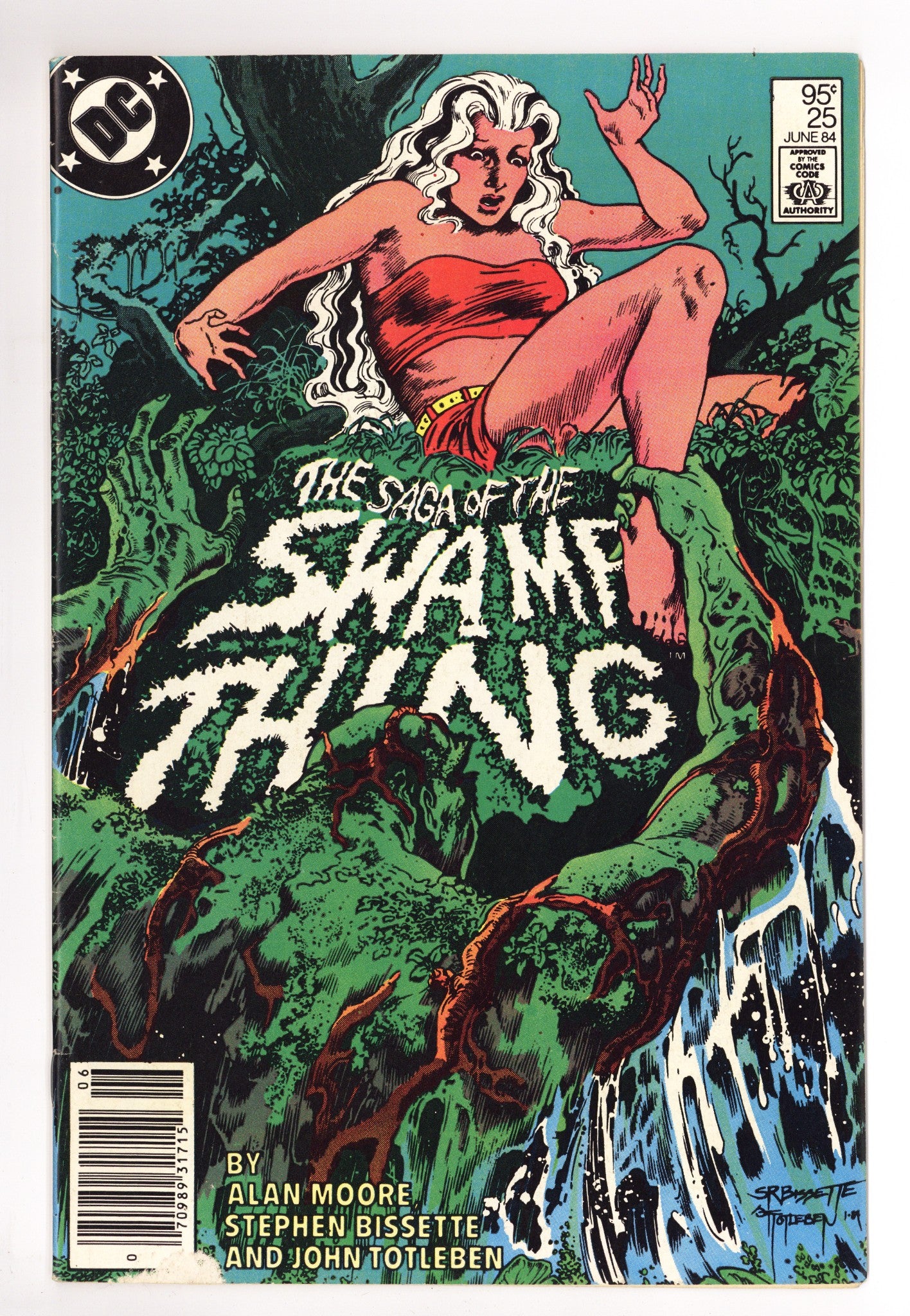 The Saga of Swamp Thing Vol 2 25 VG+ (4.5) (1984) Canadian Price Variant 