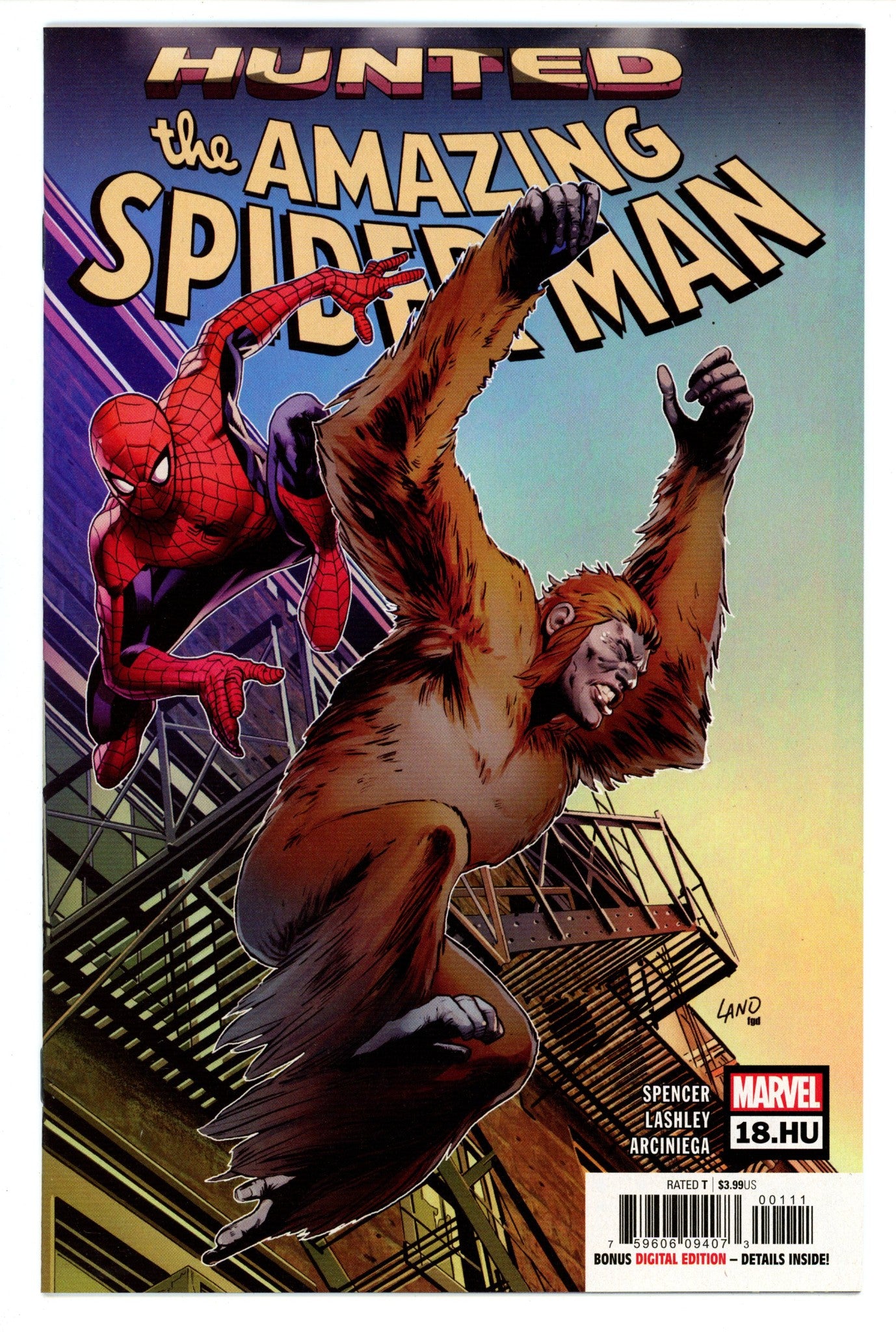 Amazing Spider-Man Vol 5 18.HUHigh Grade(2019)