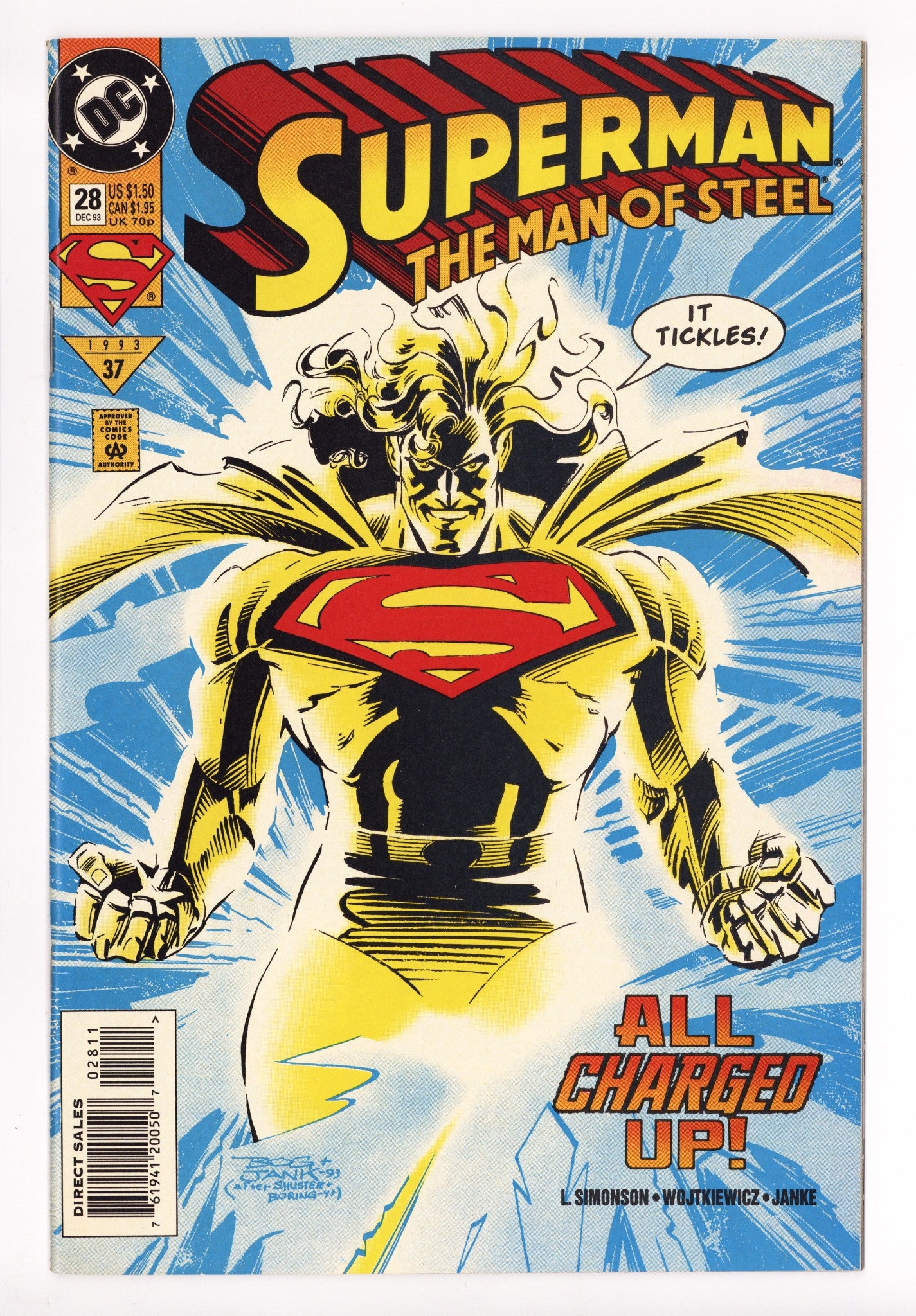 Superman: The Man of Steel 28 High Grade (1993) 