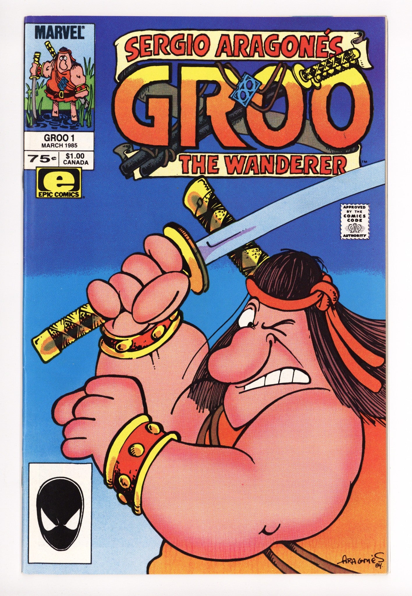 Sergio Aragones Groo the Wanderer Vol 2 1 FN (6.0) (1985) 