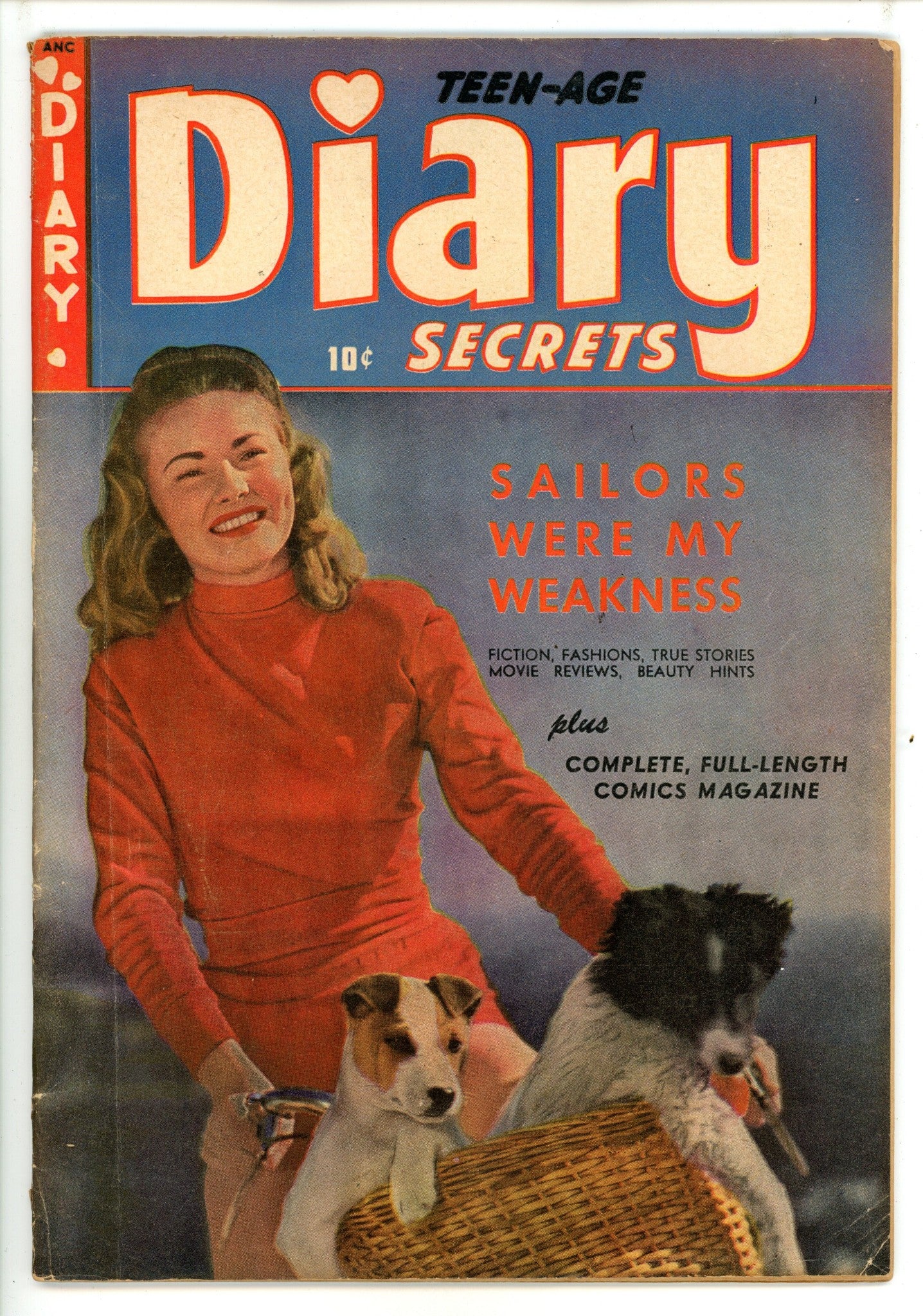 Teen-Age Diary Secrets 4 VG+ (1949)