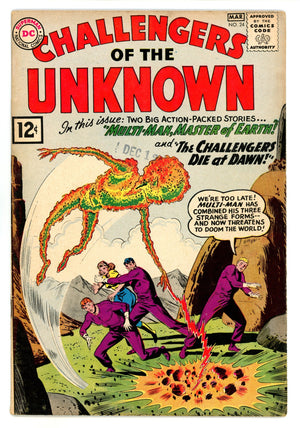 Challengers of the Unknown Vol 1 24 FN- (5.5) (1962) 
