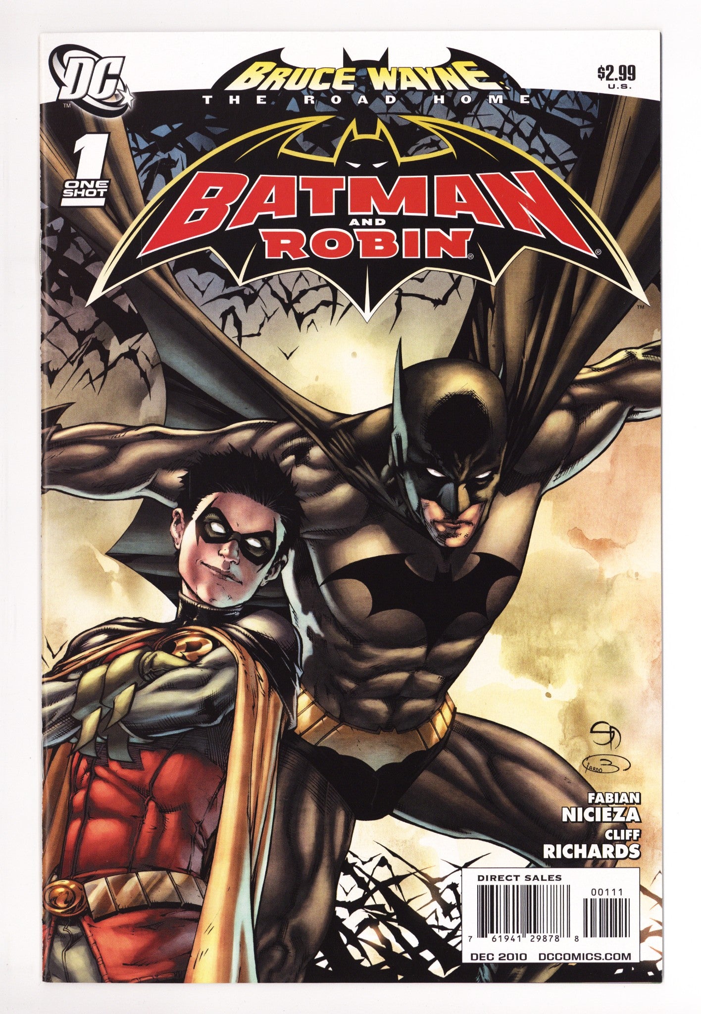 Bruce Wayne: The Road Home: Batman and Robin 1 High Grade (2010) 