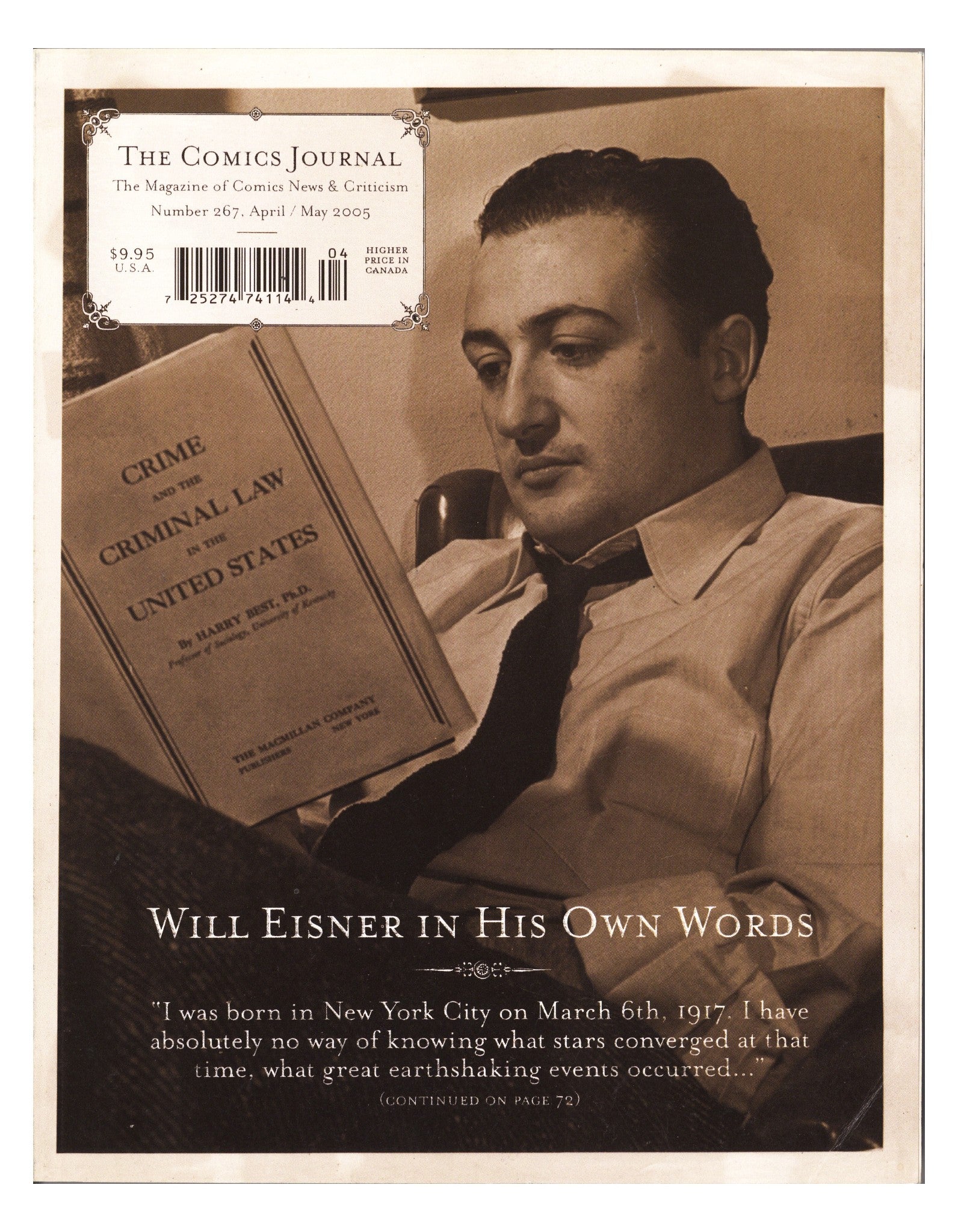 The Comics Journal 267 Mid Grade (2005) 