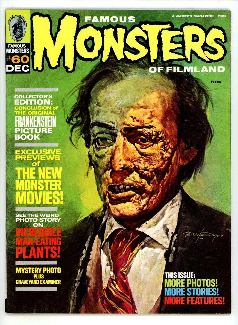 Famous Monsters of Filmland  60  FN (6.0)  (1969)  