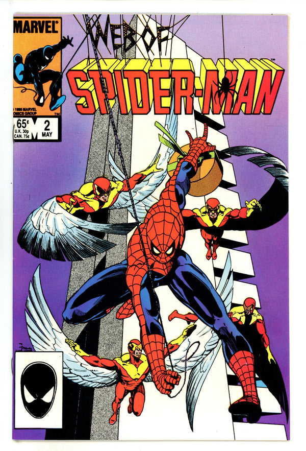 Web of Spider-Man Vol 1 2 High Grade (1985)