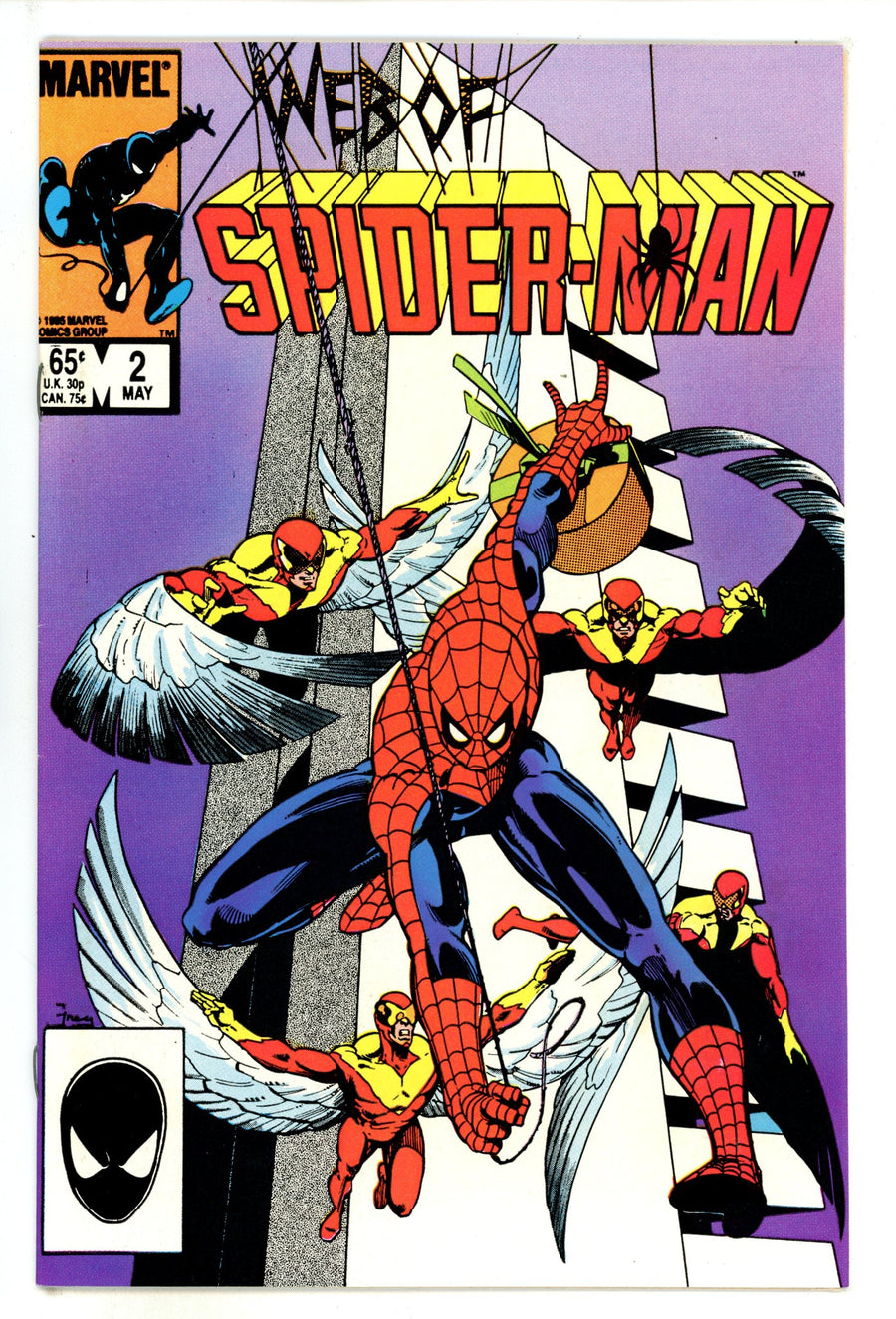 Web of Spider-Man Vol 1 2 High Grade (1985) 