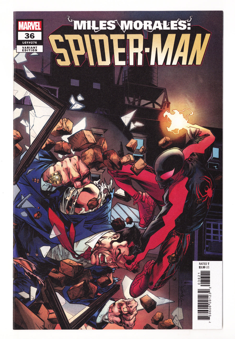 Miles Morales: Spider-Man Vol 1 36 (276) High Grade (2022) Sharp Variant 