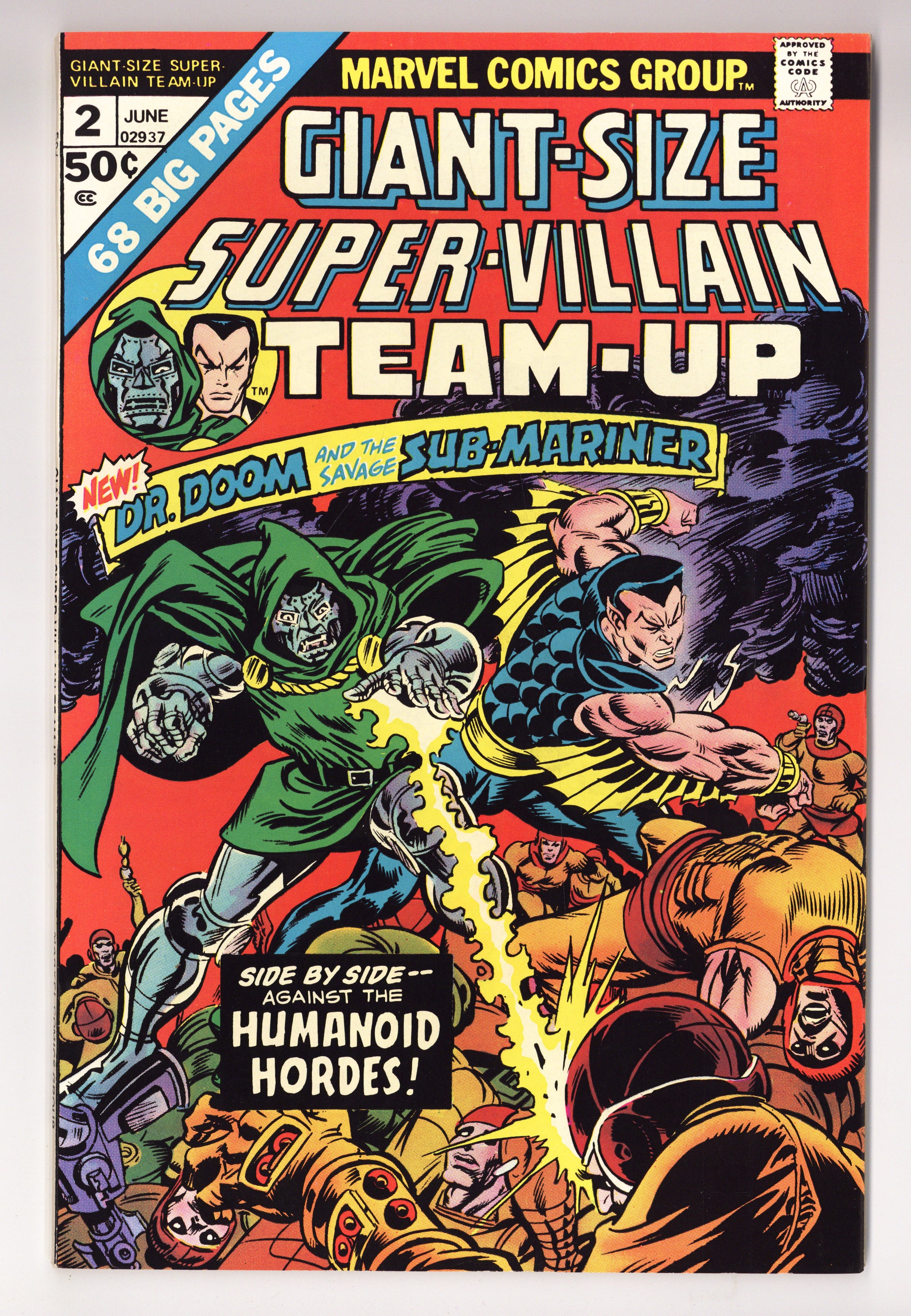 Giant-Size Super-Villain Team-Up 2 NM- (9.2) (1975) 