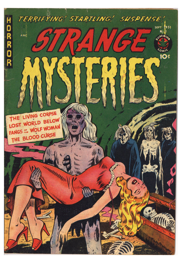 Strange Mysteries 1 GD/VG (3.0) (1951)