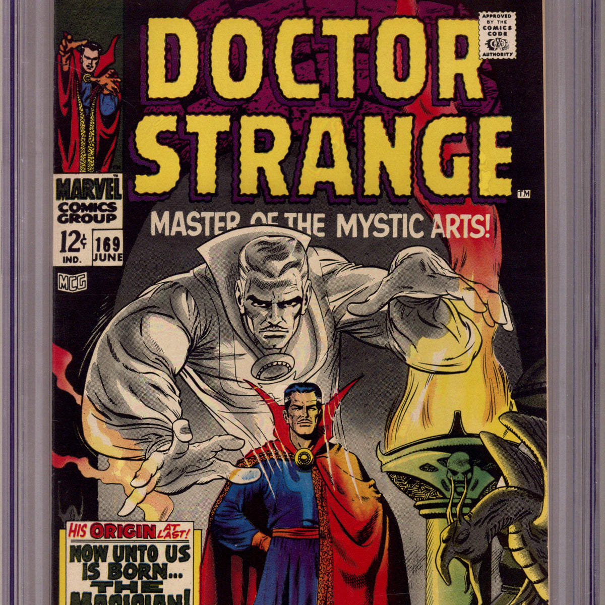 Doctor Strange Vol 1 169 CGC 9.6 (NM+) Marvel (1968) | CaptCan