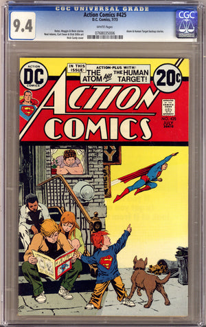 Action Comics Vol 1 425 CGC 9.4 (NM) (1973)