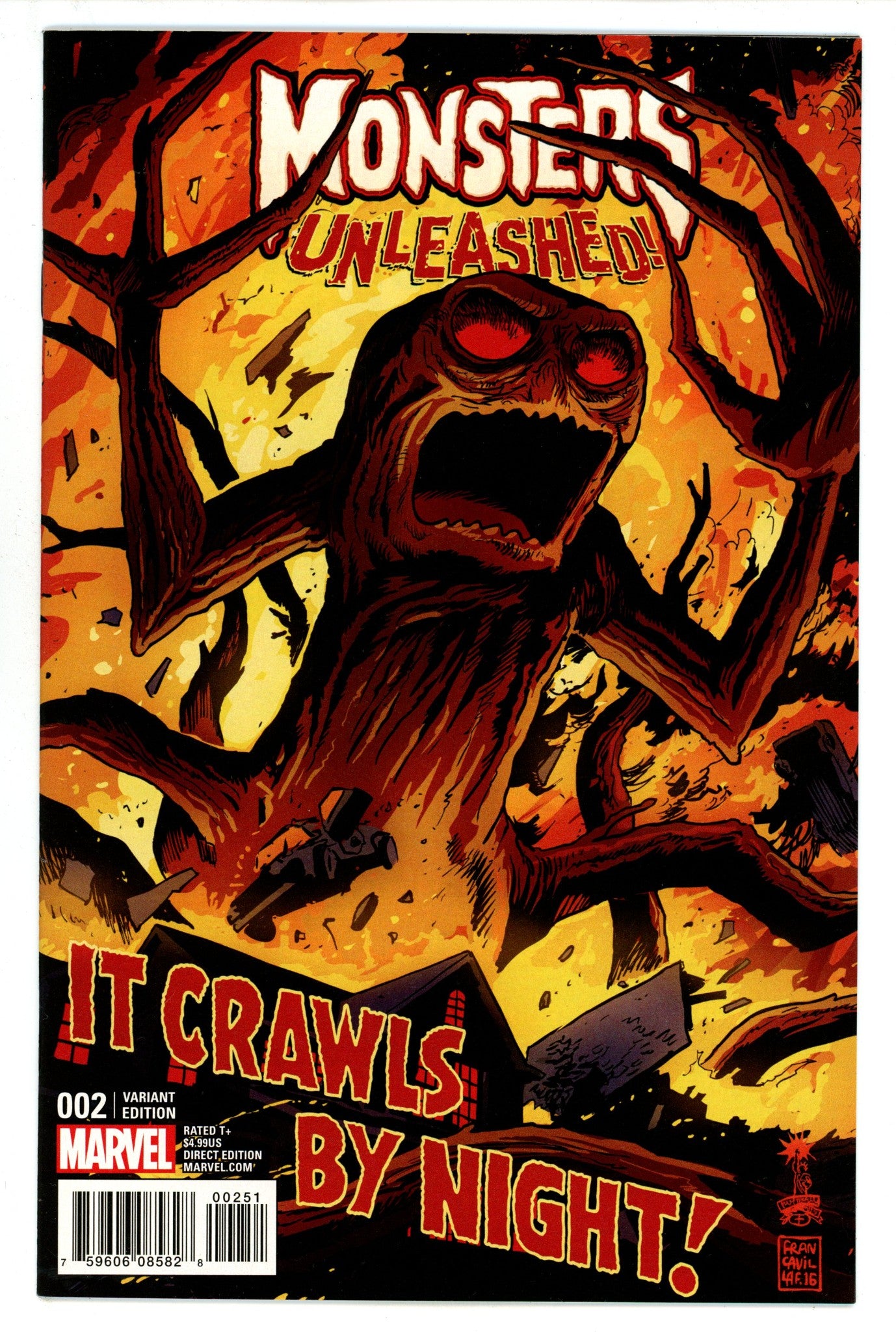 Monsters Unleashed Vol 2 2 High Grade (2017) Francavilla Variant 