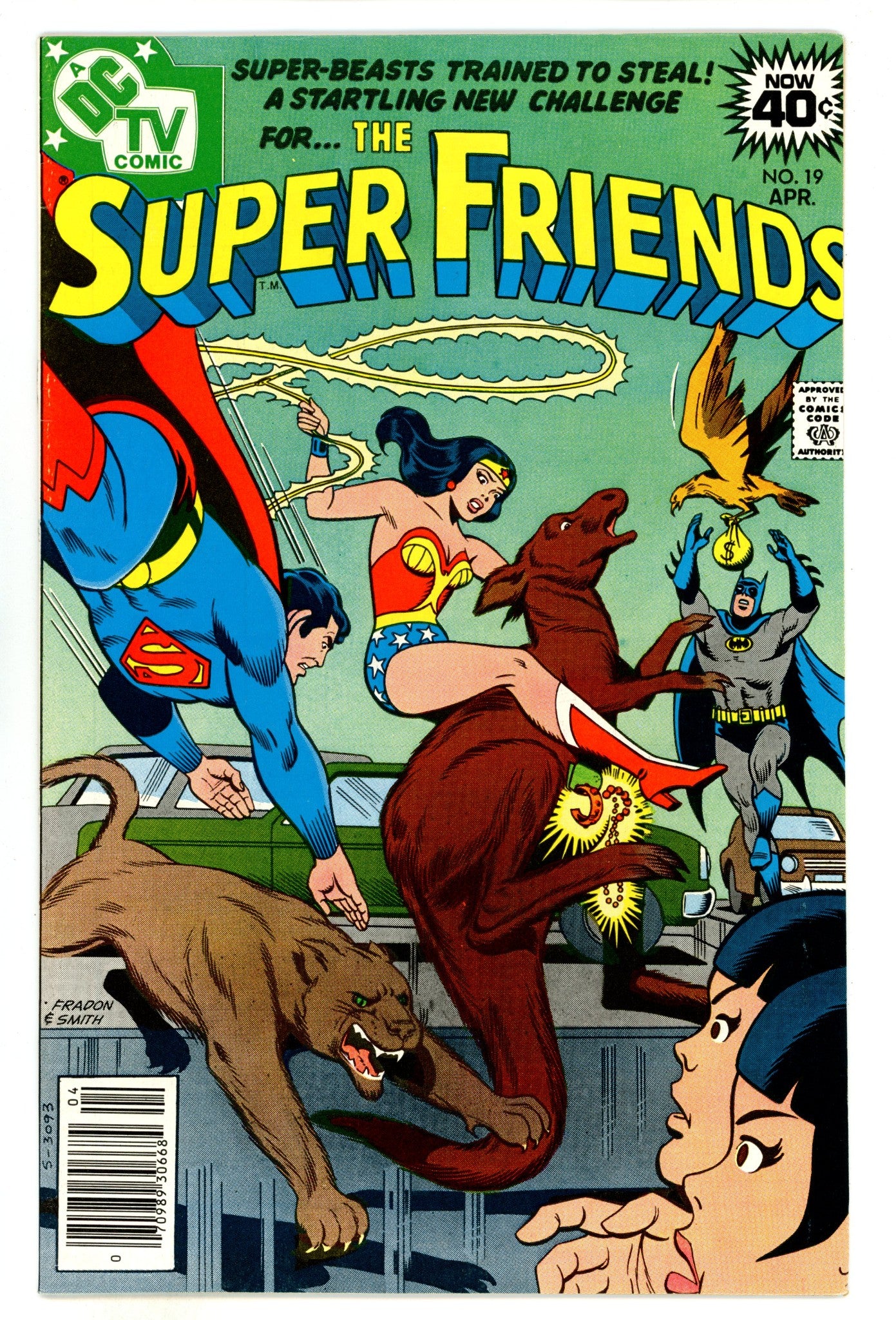 Super Friends Vol 1 19  VF- (7.5)  (1979)  