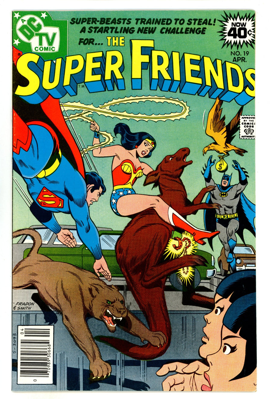 Super Friends Vol 1 19  VF- (7.5)  (1979)  