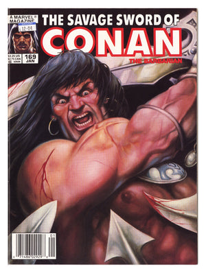 The Savage Sword of Conan Vol 1 169 Low Grade (1990) Newsstand